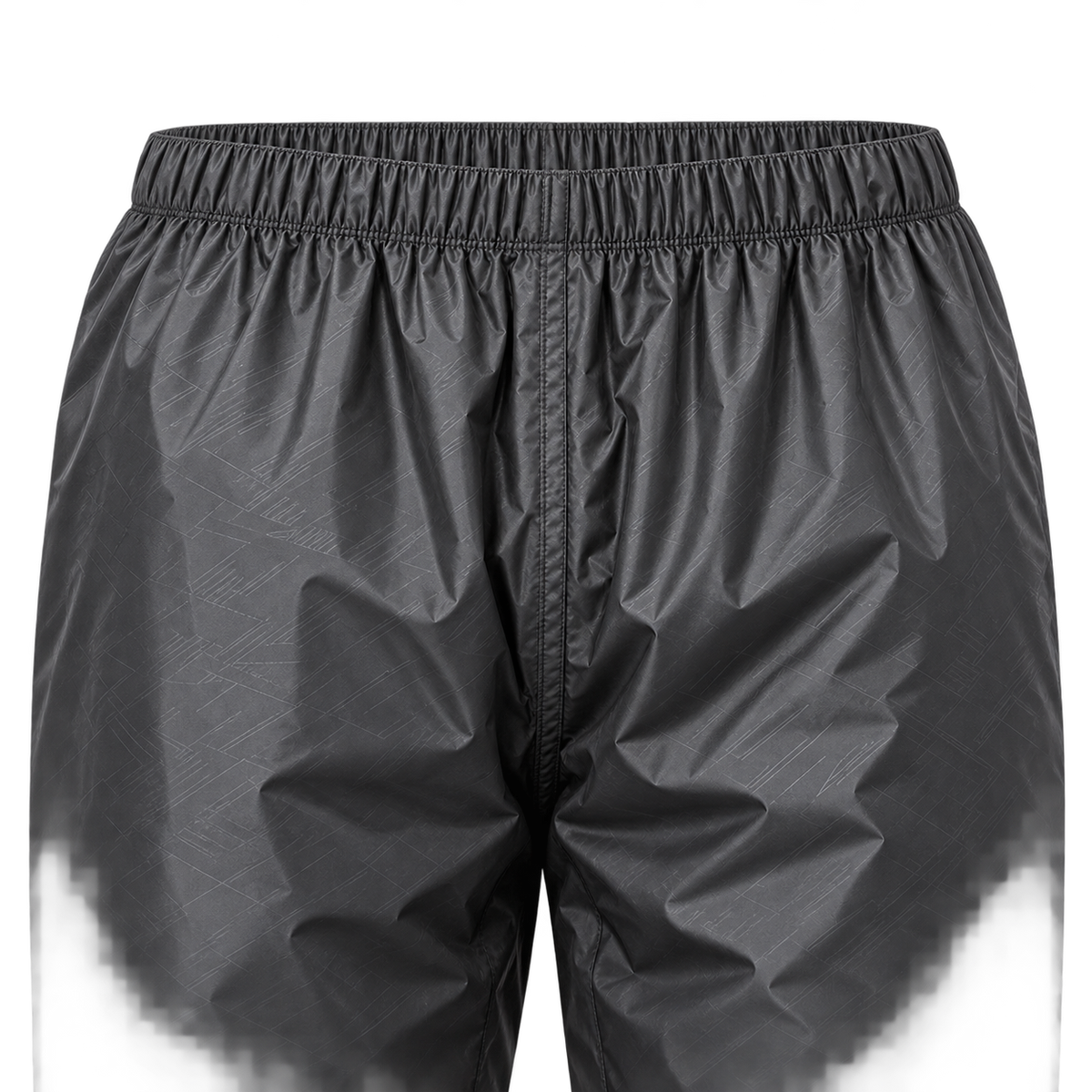 Taille élastique du pantalon randonnée slim gris foncé