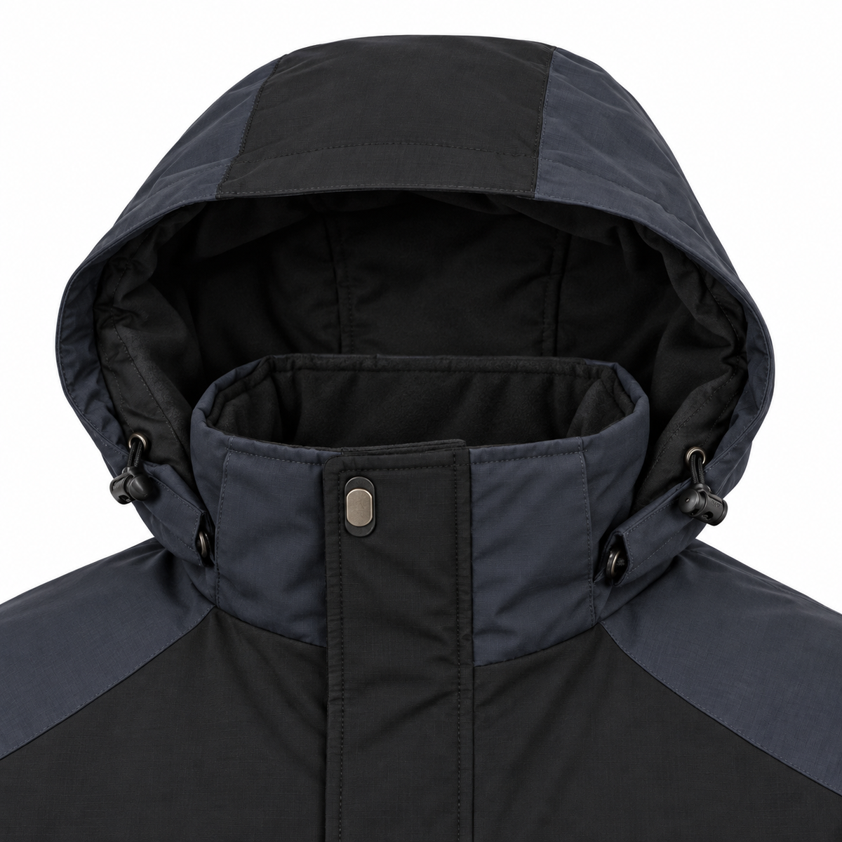 Veste randonnée 3 couches détail capuche