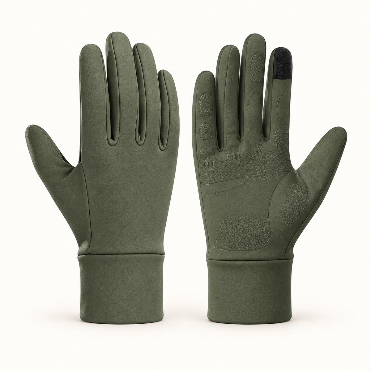 Gants verts – profils et pouces
