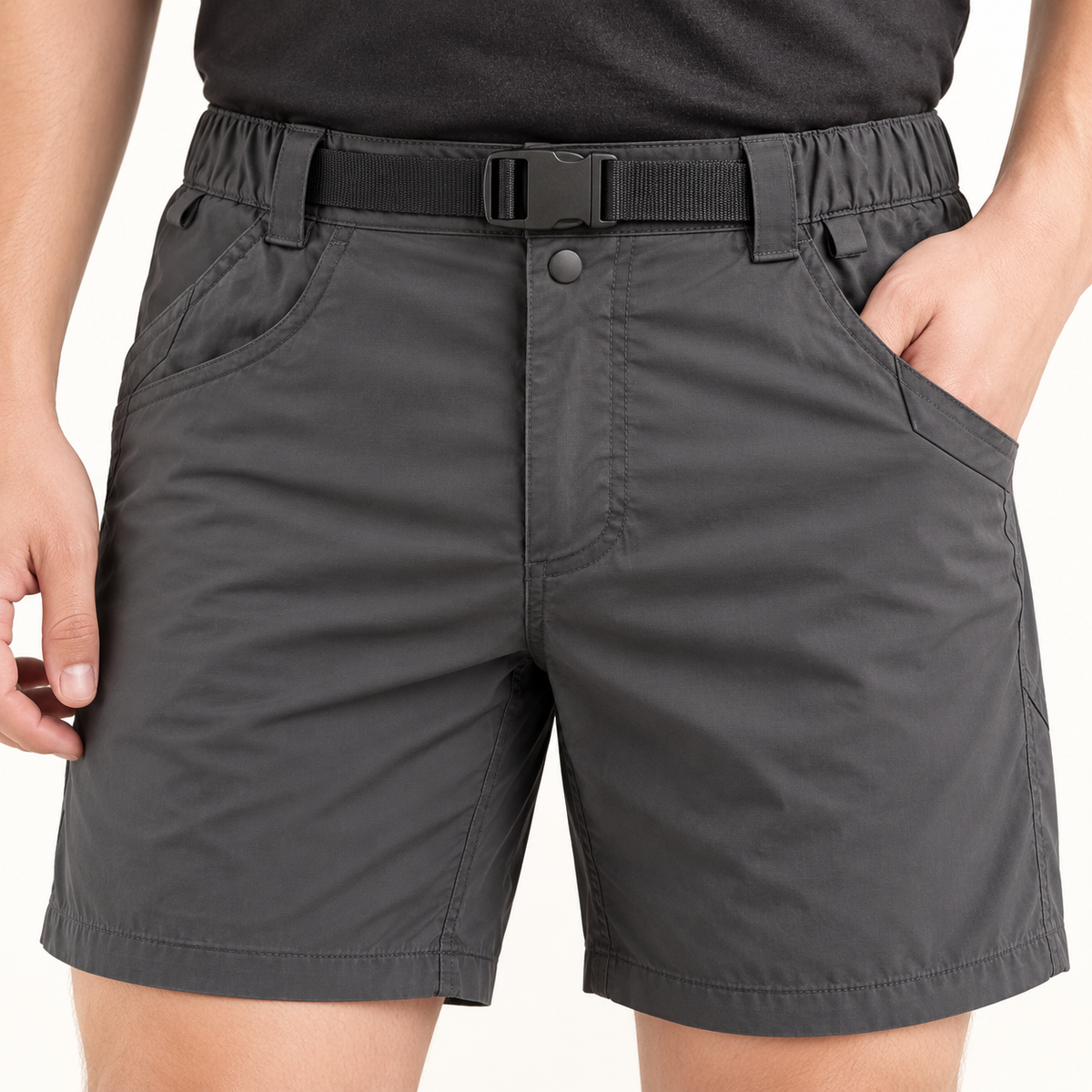 Ceinture du short de randonnée ultra léger homme