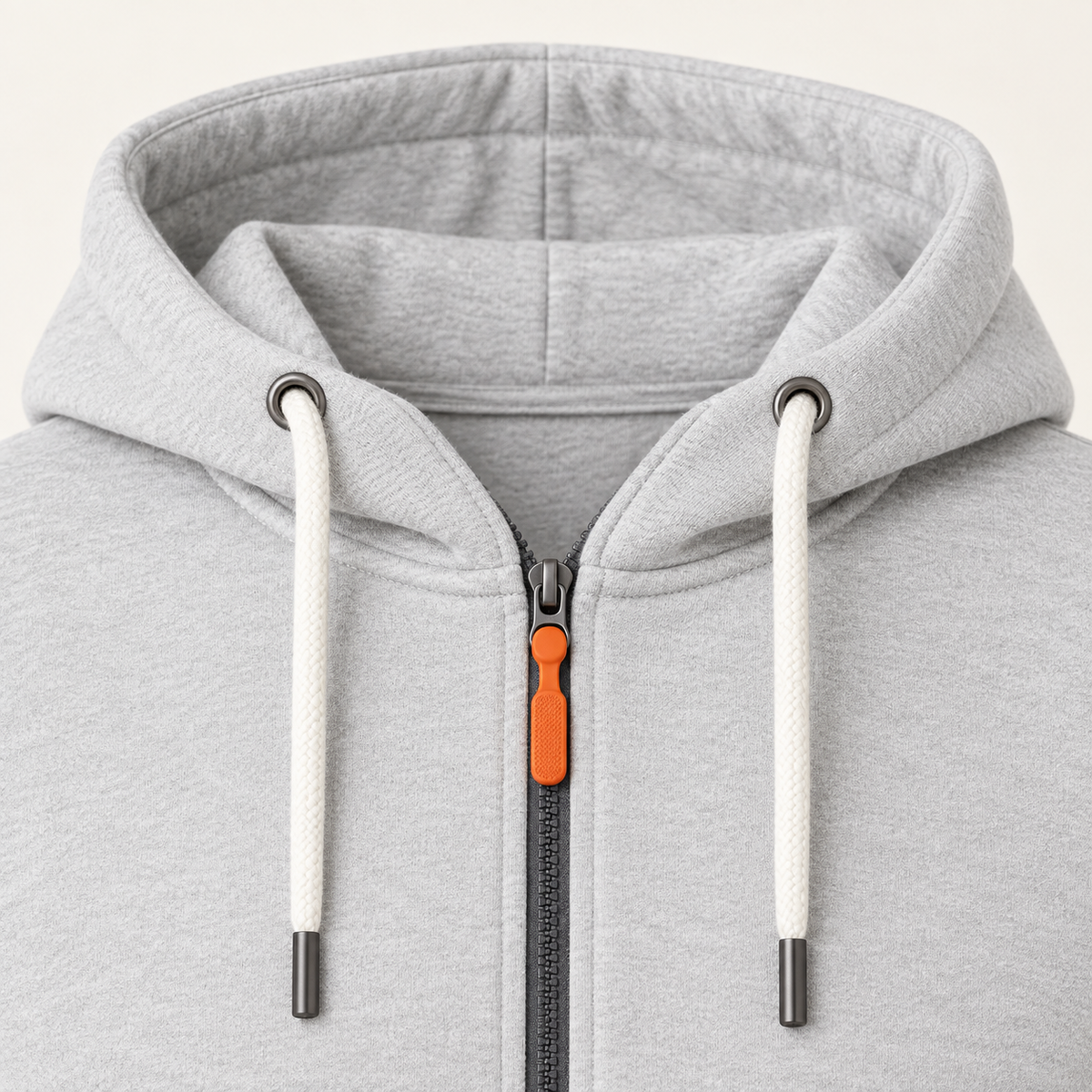 Veste randonnée hoodie – détail capuche et cordons