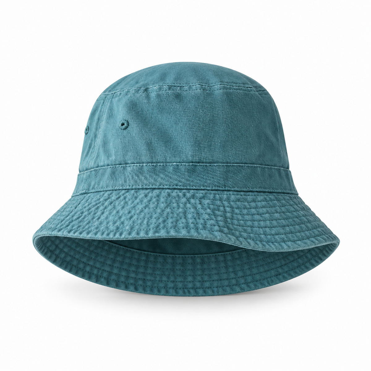 Chapeau randonnée pliable bleu – intérieur