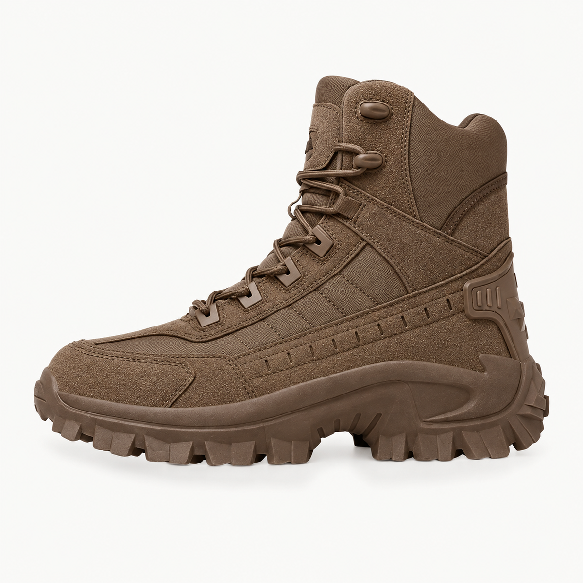 06 chaussure randonnee homme militaire marron packshot