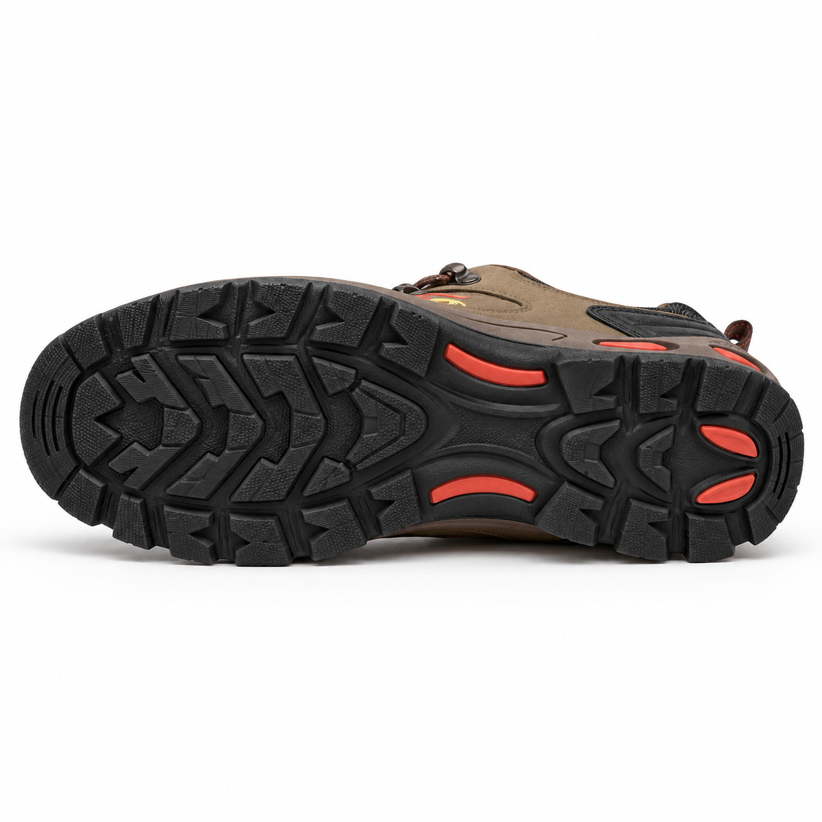 Chaussure randonnée semi-rigide Peru complète – semelle crantée vue en angle oblique