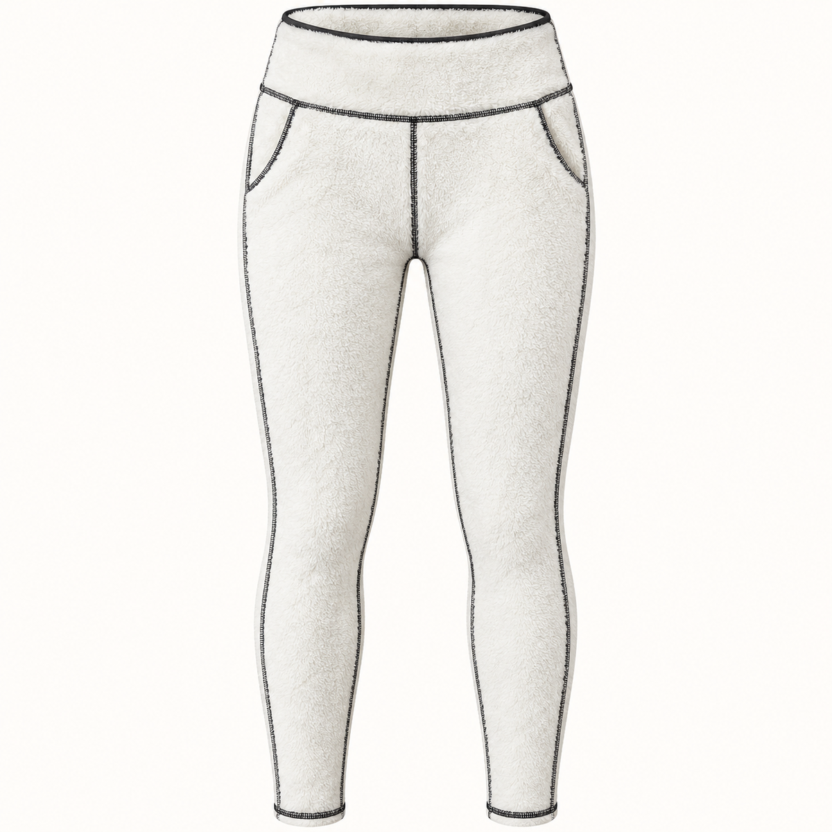 06 legging double polaire femme randonnee doublure