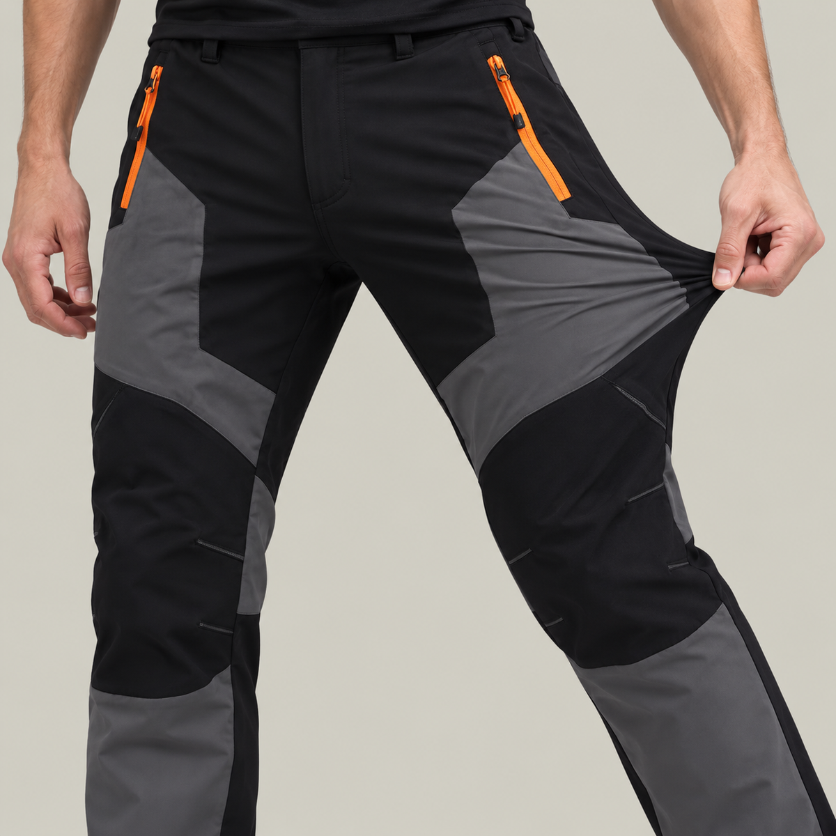 Tissu extensible du pantalon randonnée stretch homme