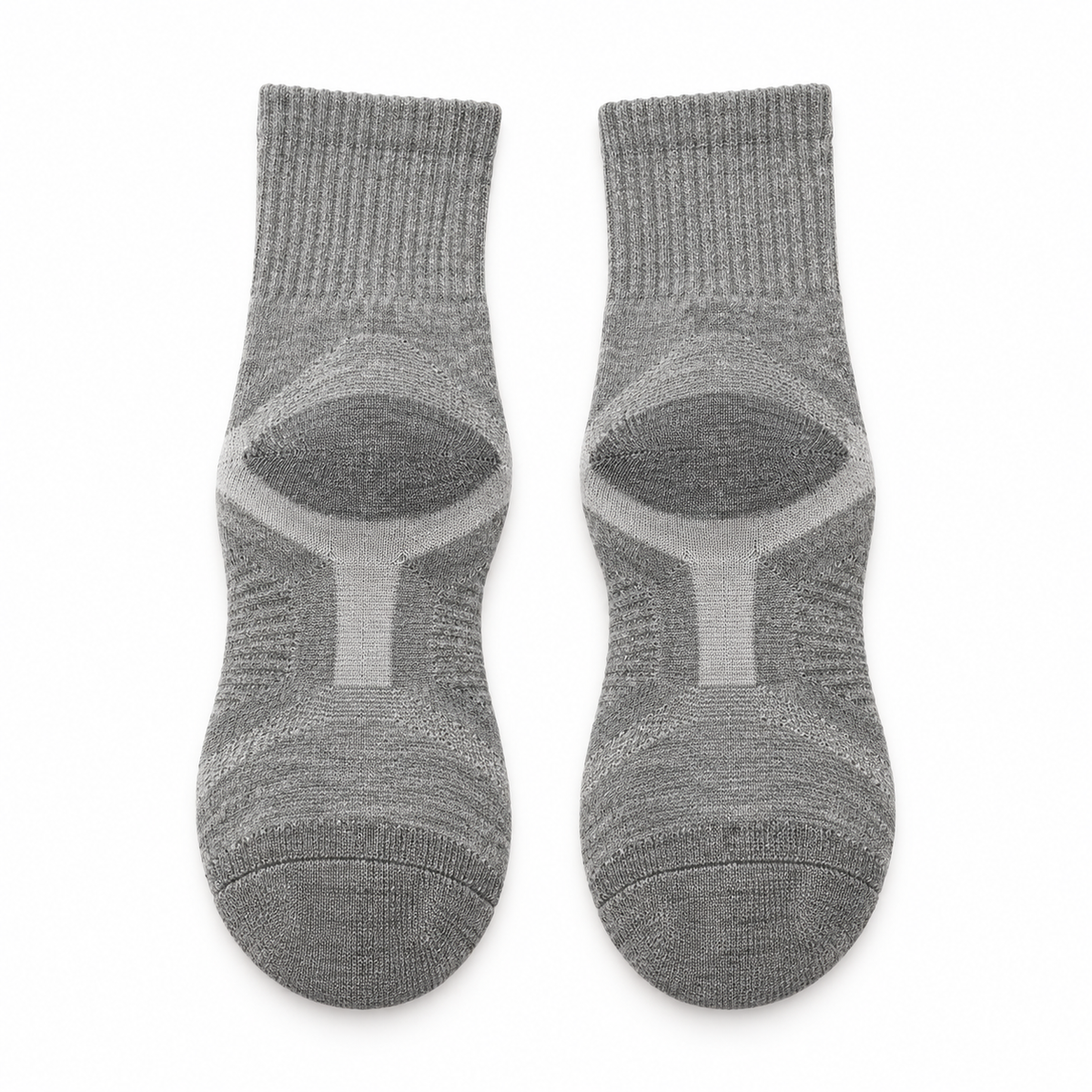 Chaussettes Randonnée Grises – Gris, conversion semelles