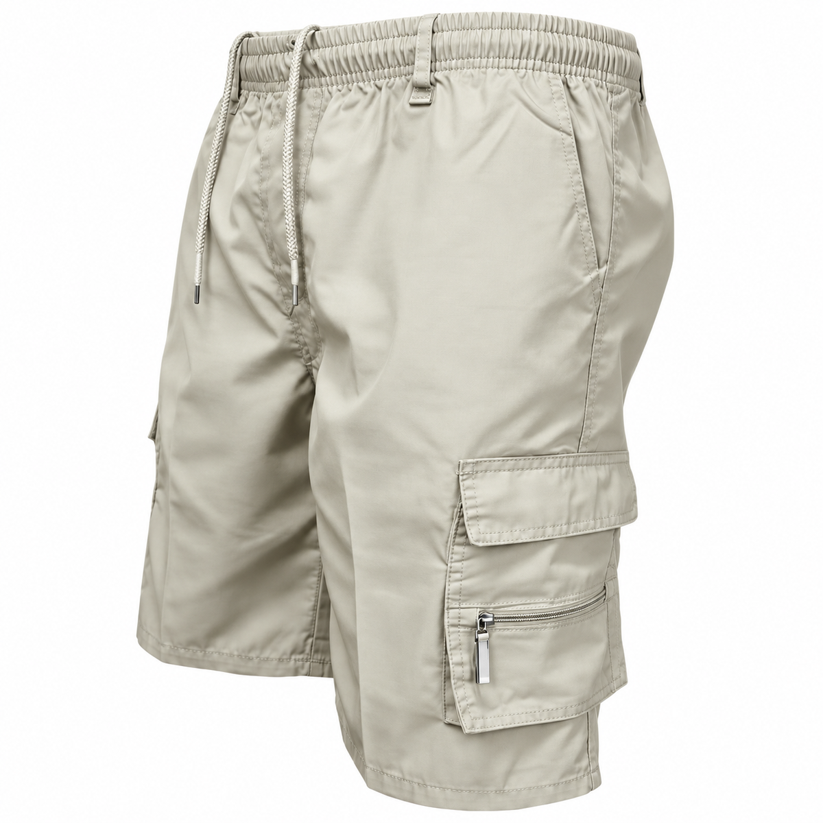 06 short blanc randonnee blanc taille cordon