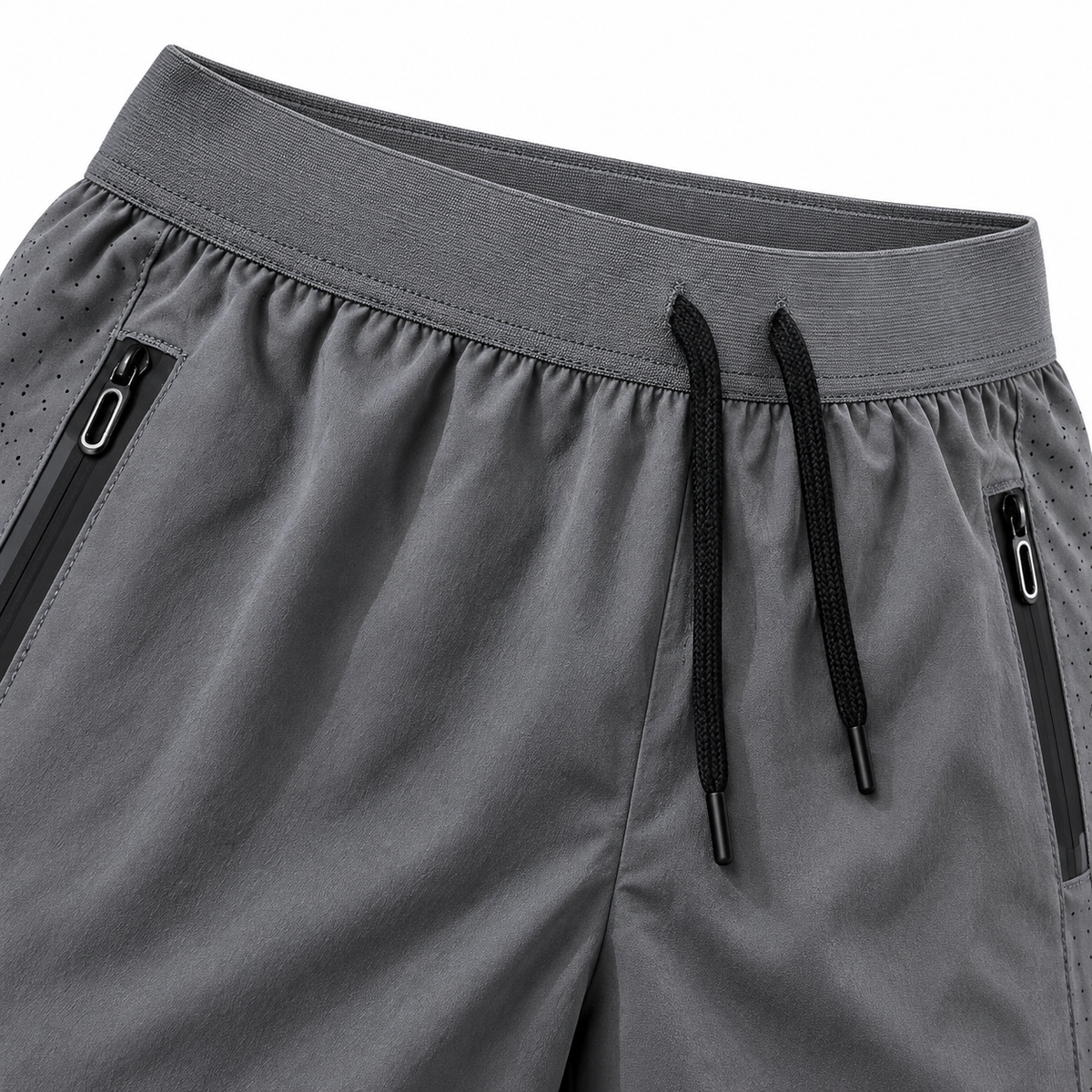 06 short de randonnee homme avec ceinture gris ceinture cordon