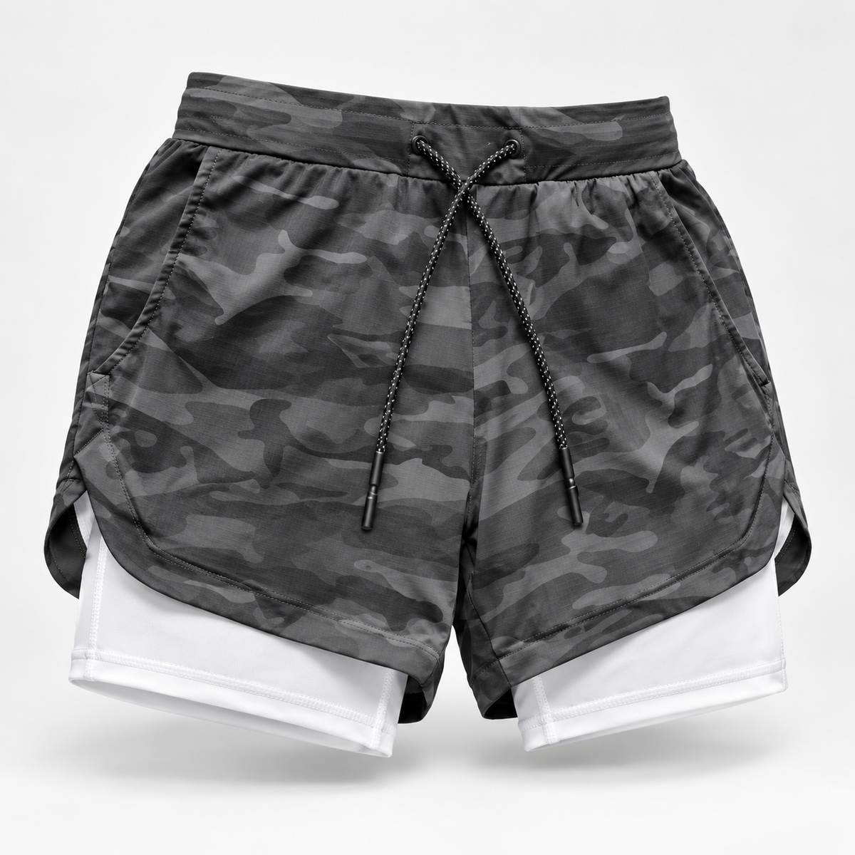 06 short de randonnee homme camouflage doublure
