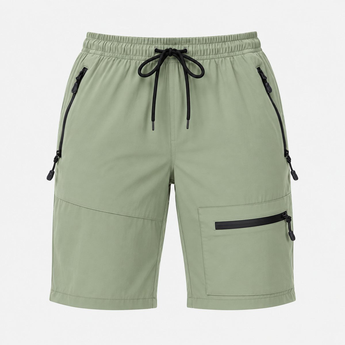 06 short randonnee elastane vert taille