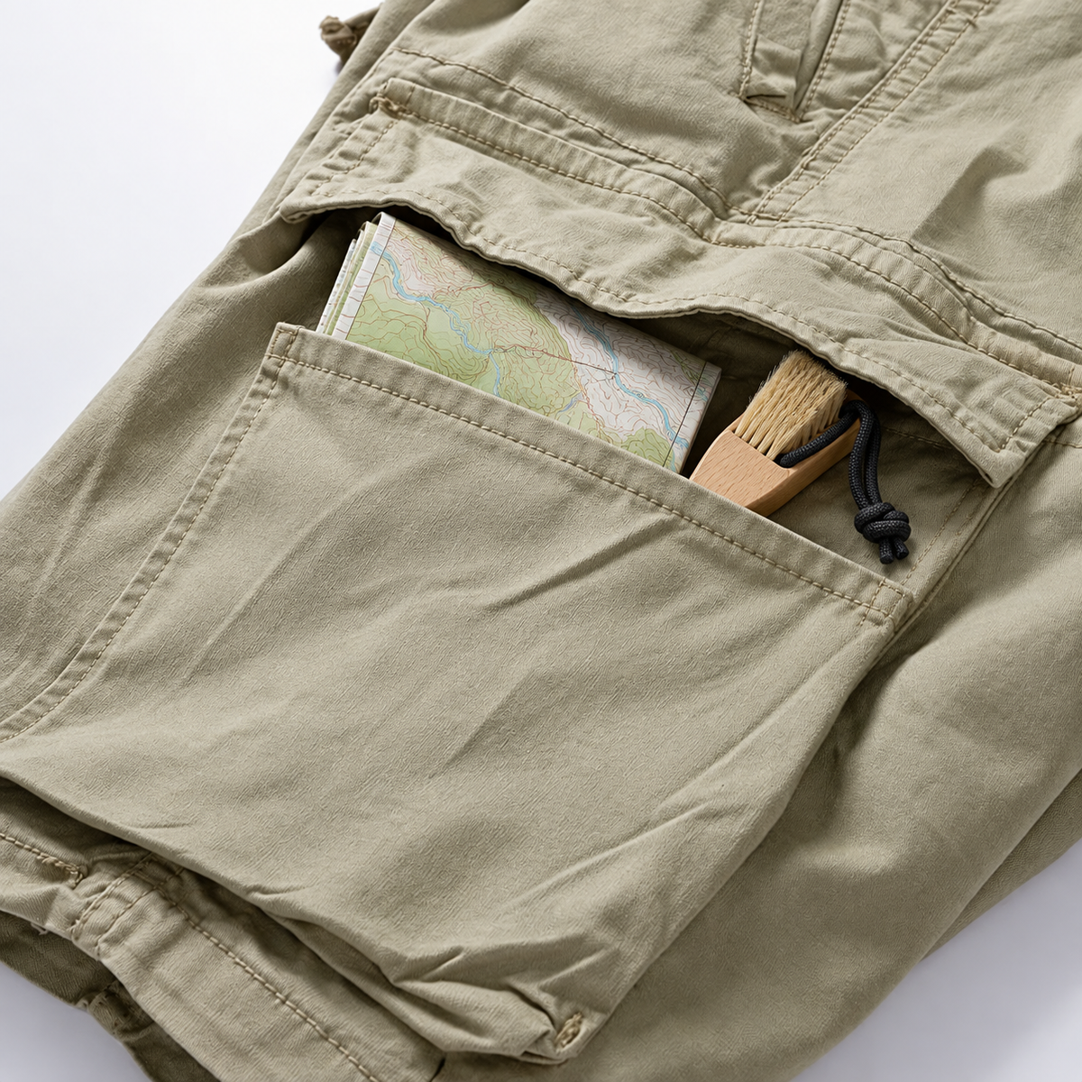Poche cargo du short randonnée escalade