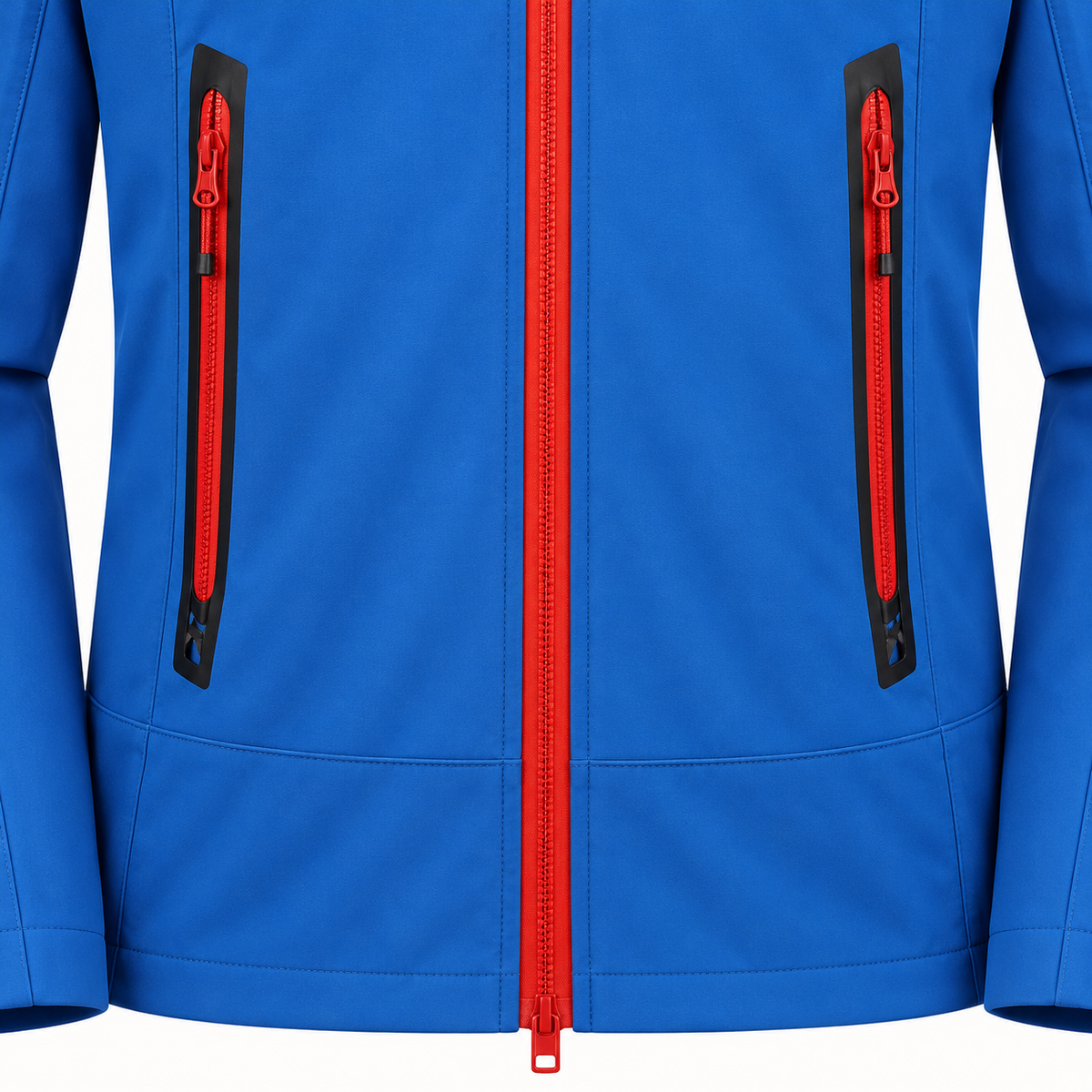 Veste coupe vent imperméable homme randonnée – détail poches zippées