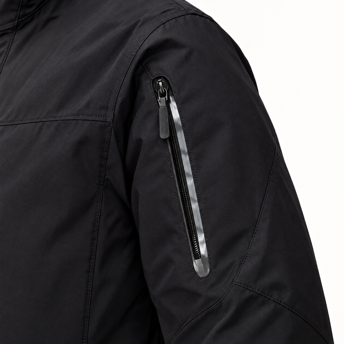 Veste randonnée 3 en 1 homme – détail poche de manche