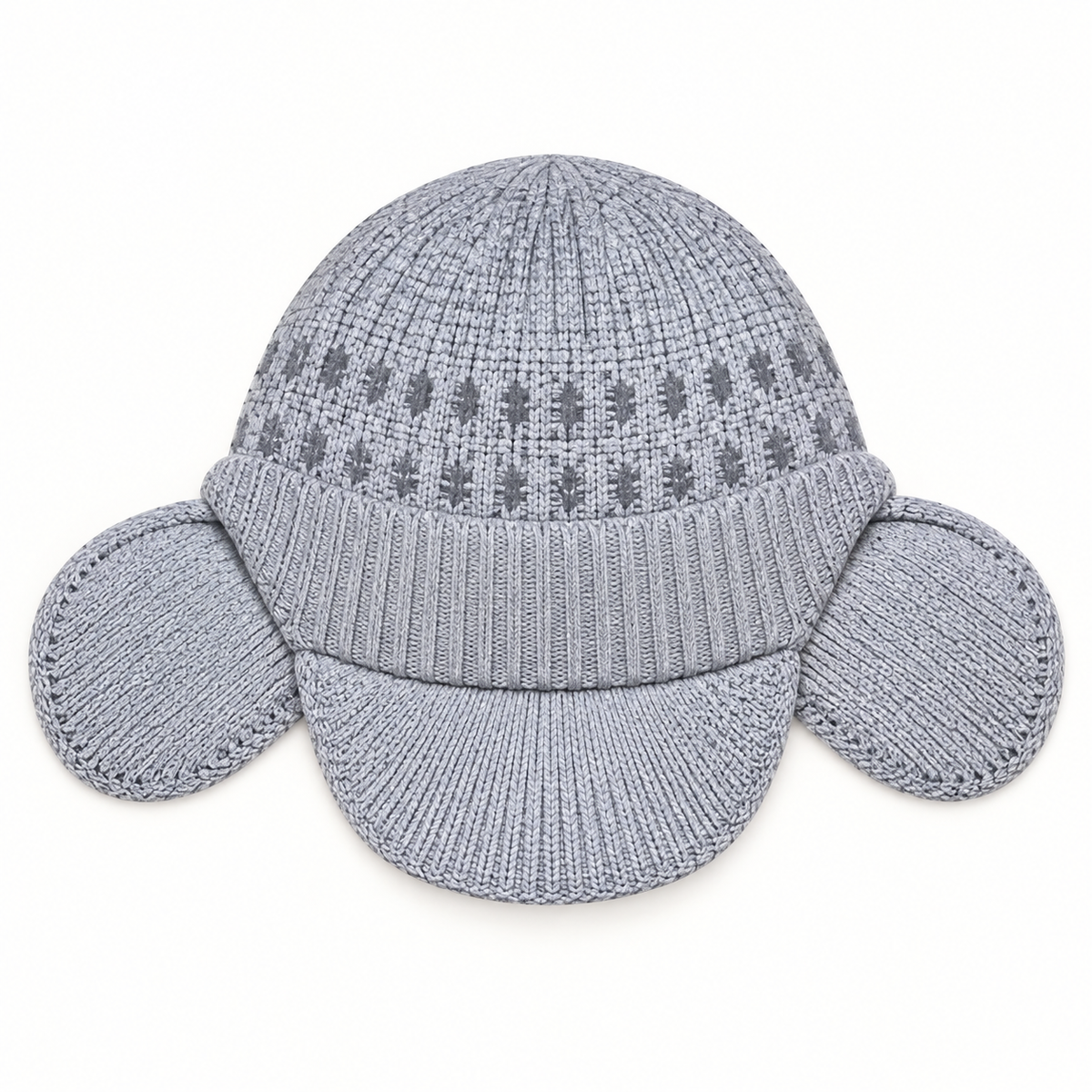 Bonnet technique gris clair – posé à plat
