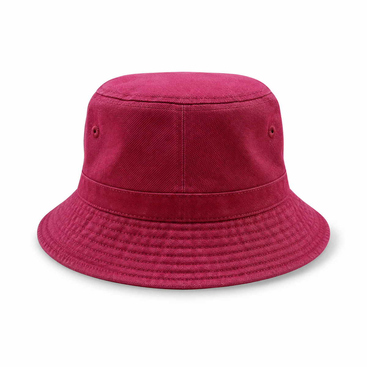 Chapeau randonnée pliable bordeaux – vue arrière
