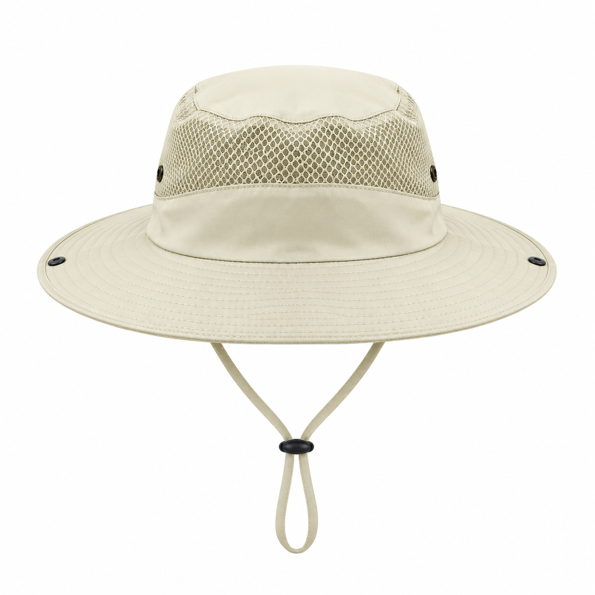 Chapeau safari kaki – arrière
