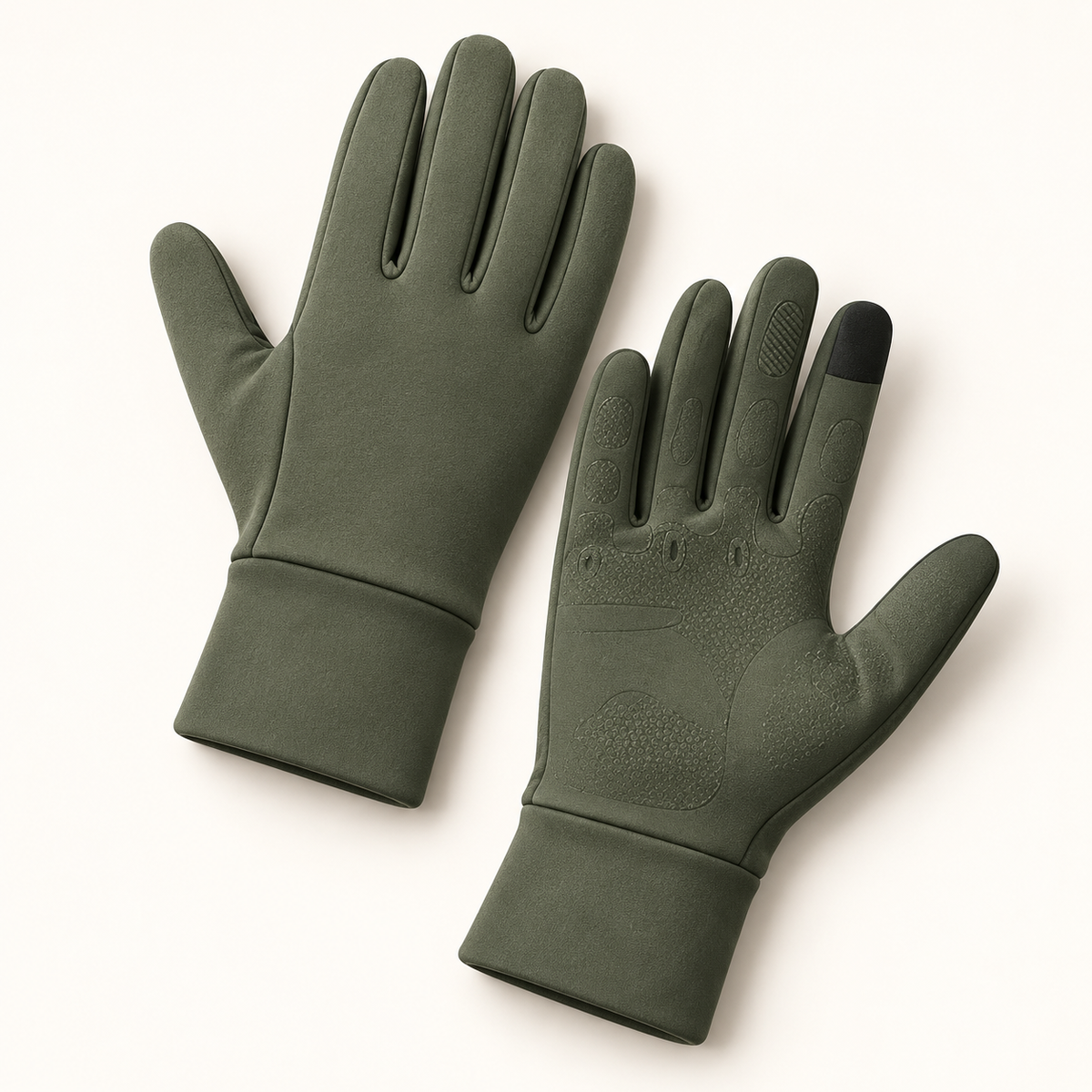 Gants verts – proportions de la paire
