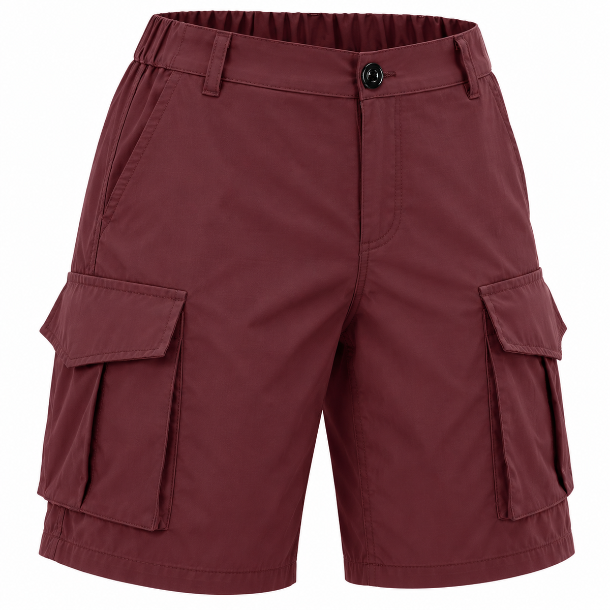 07 short long randonnee femme bordeaux poches