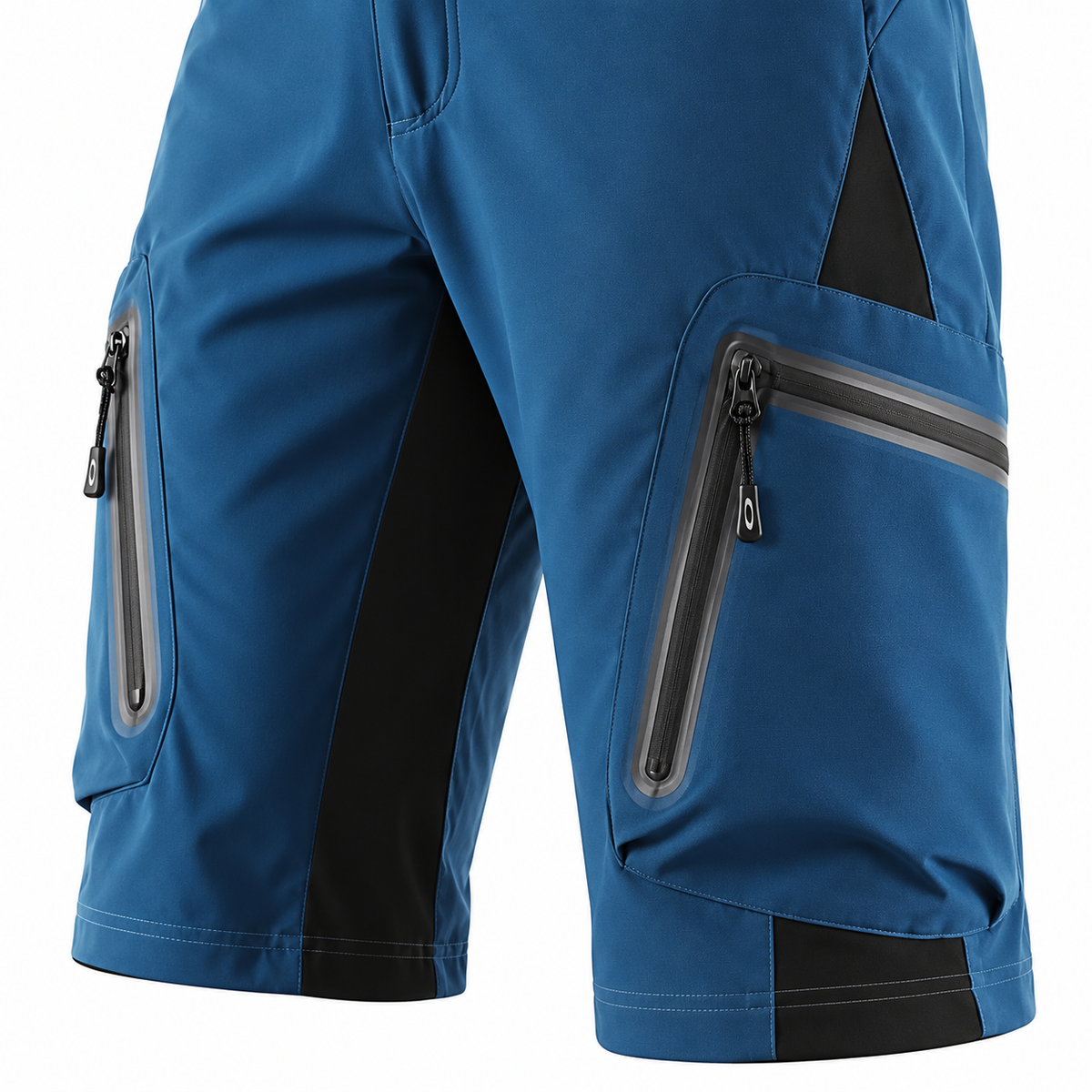 07 short randonnee homme grande taille bleu ocean poches zippees