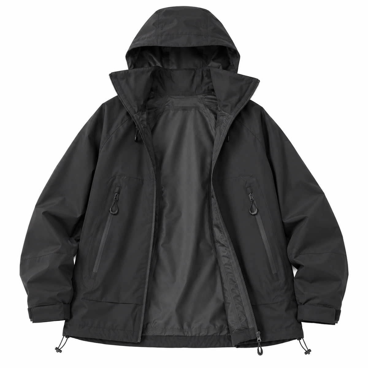 Veste de randonnée déperlante femme vue intérieure