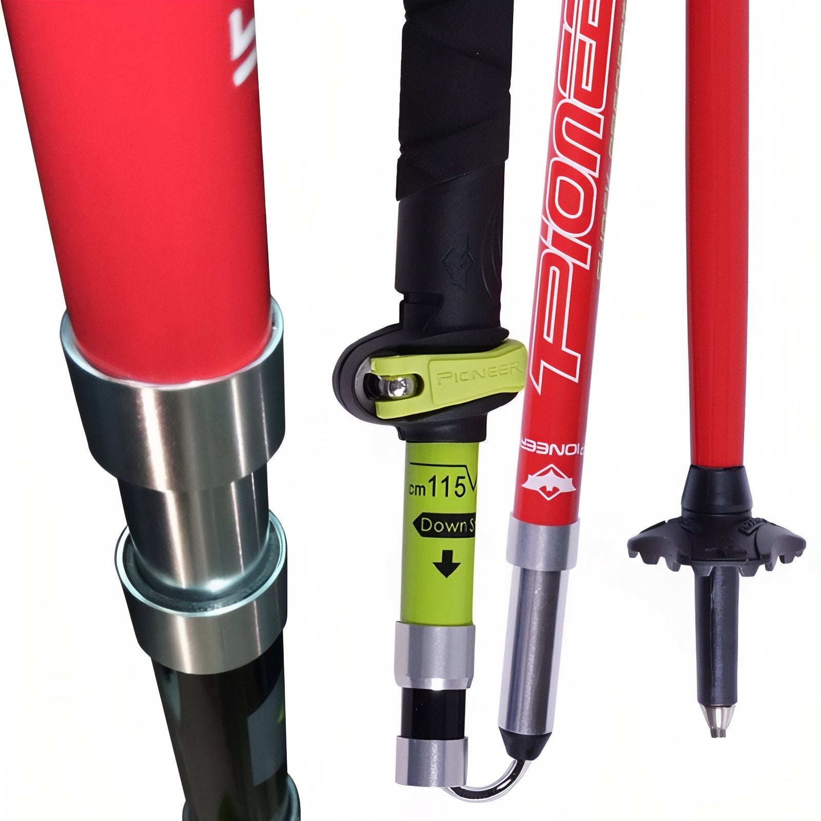 Batons De Randonnée Carbone 2 Brins