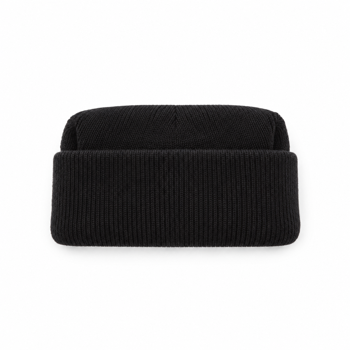 Bonnet chaud de randonnée noir – pliage compact