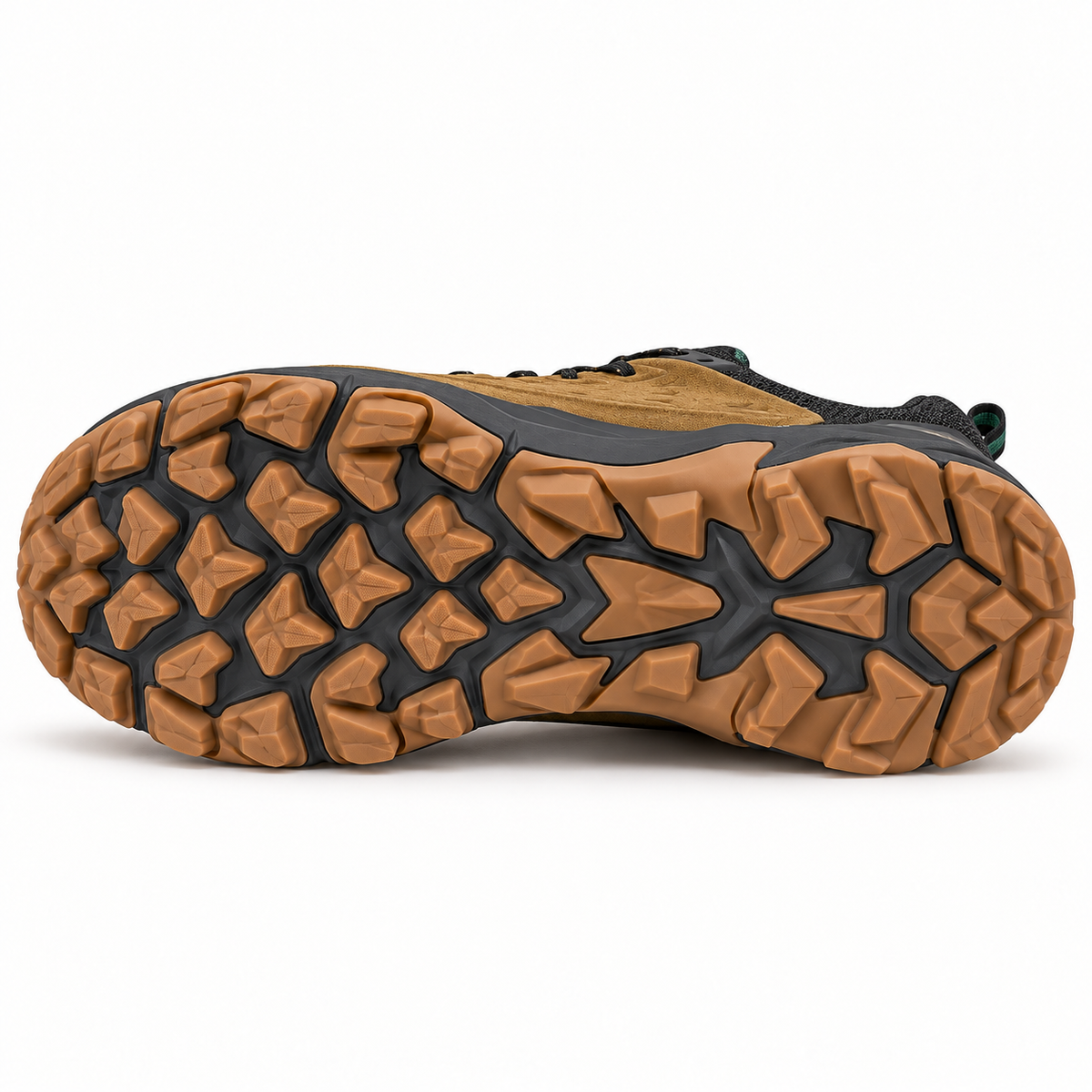 Chaussure randonnée homme été marron – semelle crantée attachée