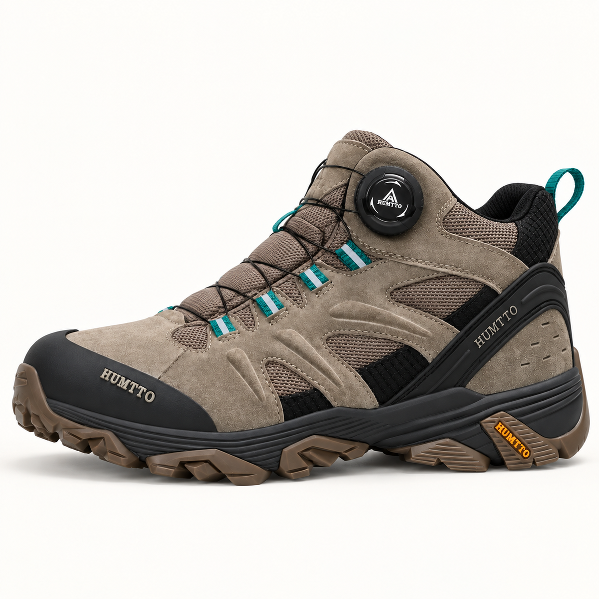 Chaussure randonnée pour pieds fins vue de profil montrant silhouette ajustée et semelle attachée