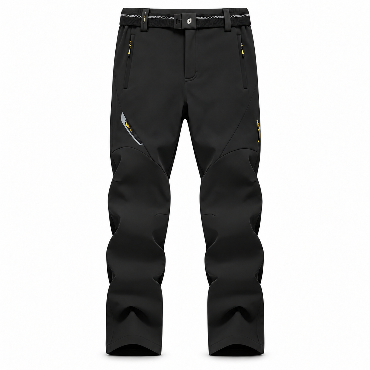 Pantalon randonnée neige homme noir profond — packshot frontal