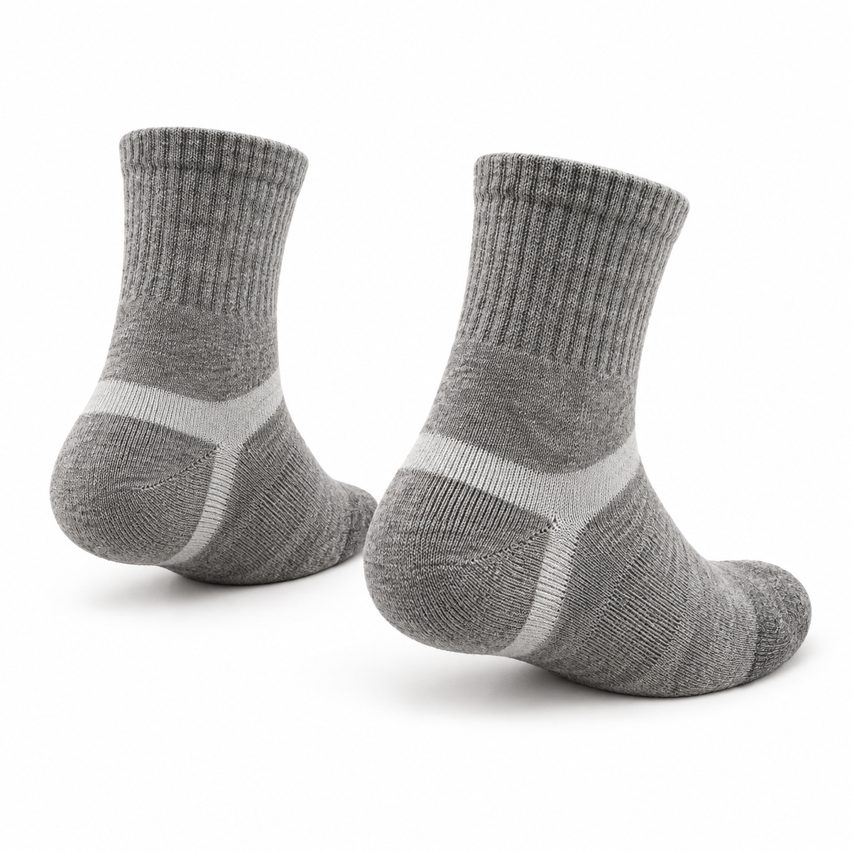 Chaussettes Randonnée Grises – Gris, conversion talons