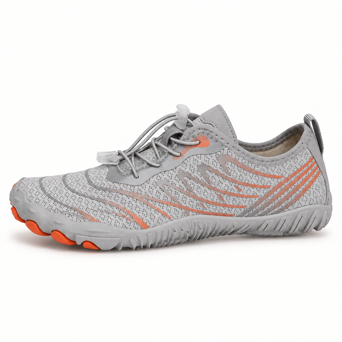 08b chaussure randonnee doigt de pied grise profil