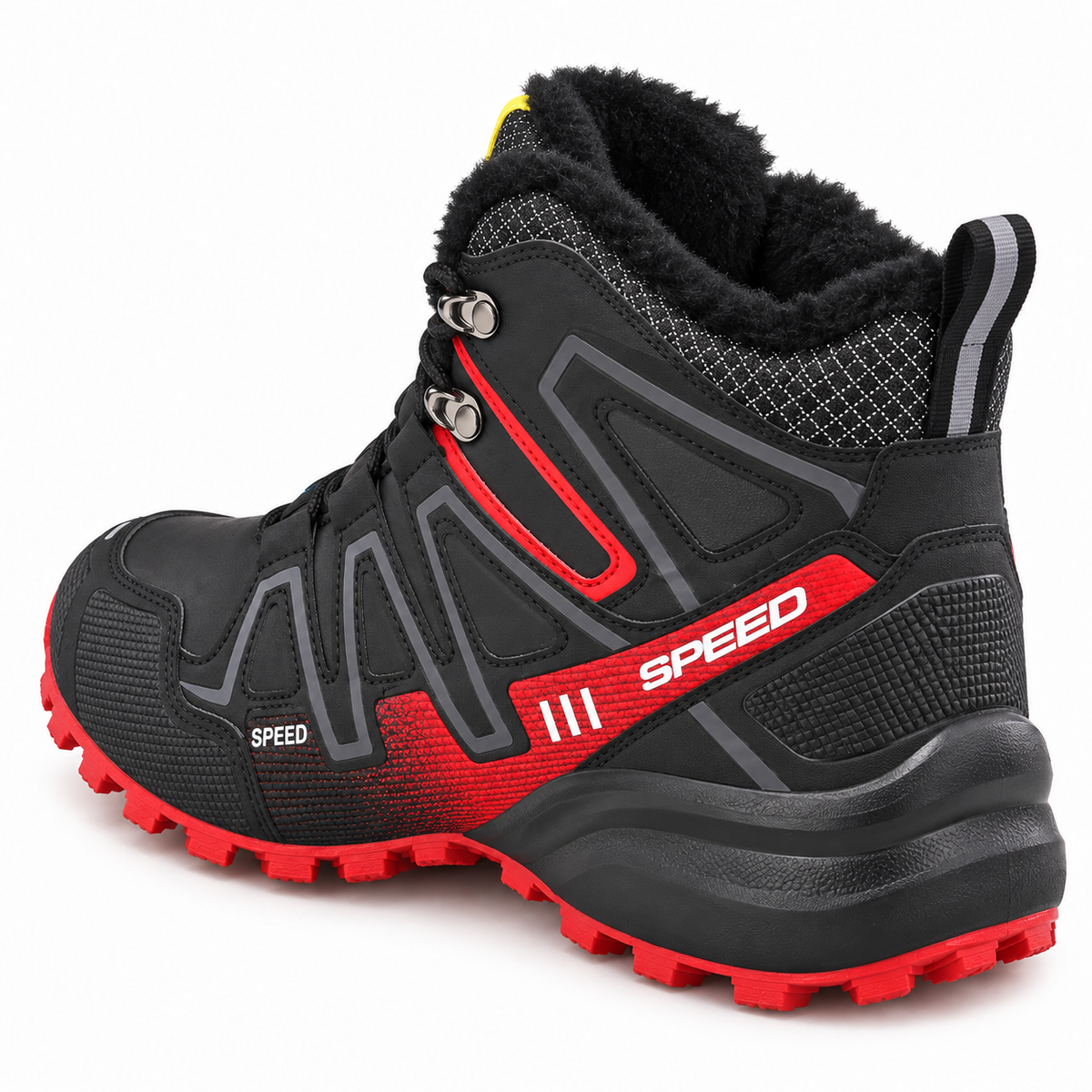 08b chaussure randonnee hiver homme maintien talon