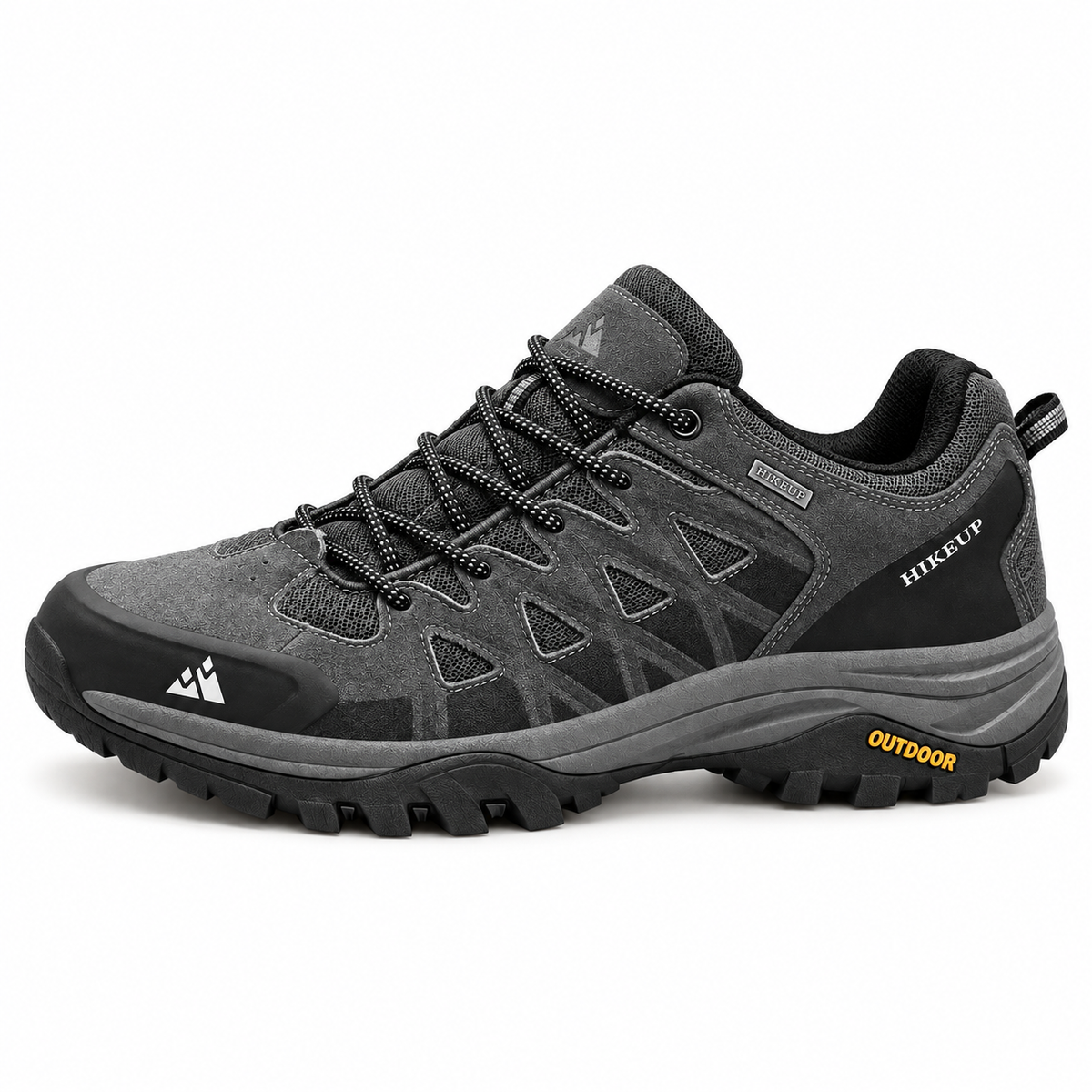 08b chaussure randonnee homme grise profil