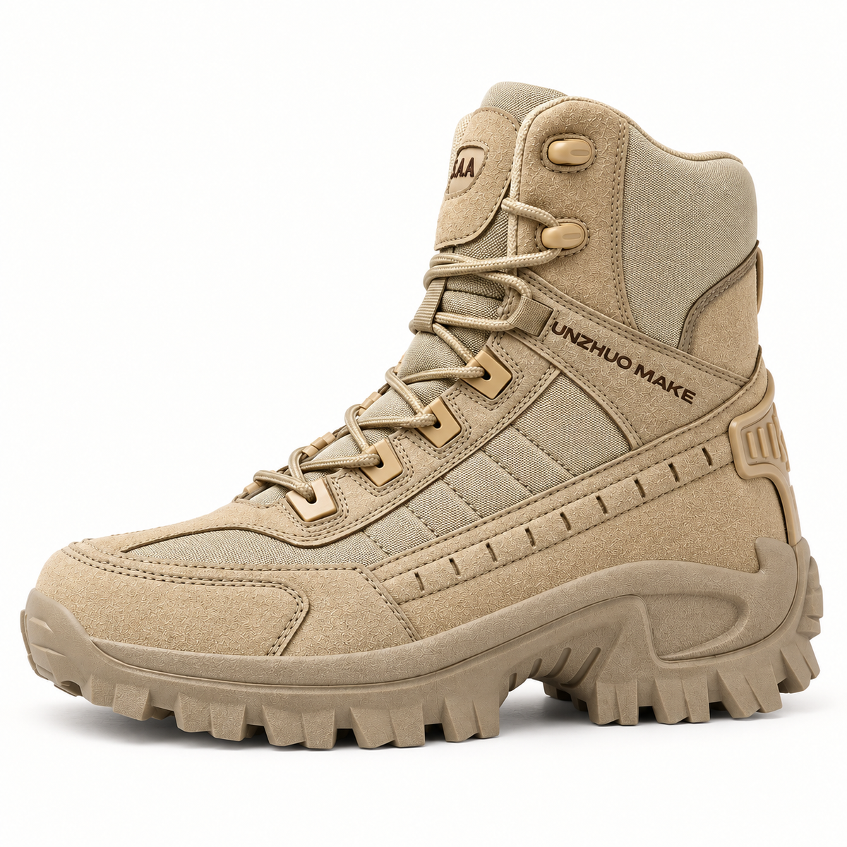 08b chaussure randonnee jungle beige profil