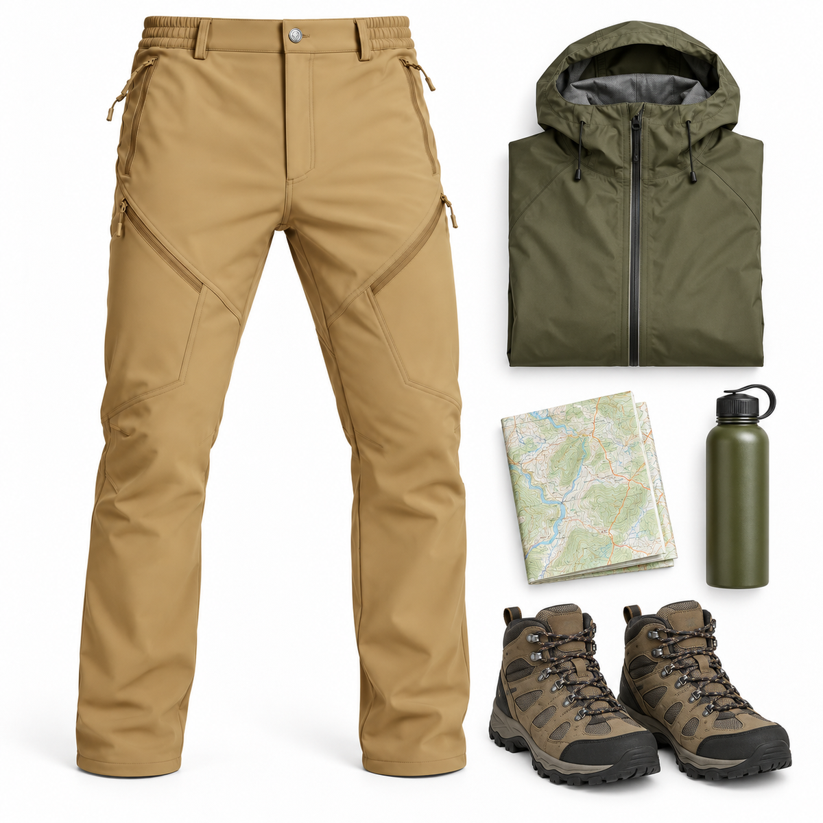 08b pantalon randonnee deperlant homme equipement