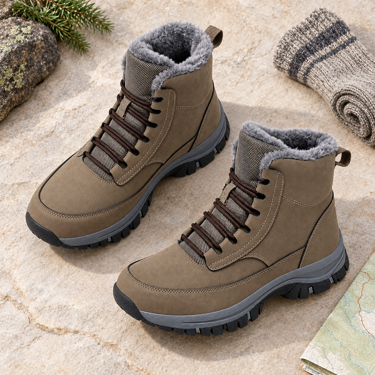 08c chaussure randonnee daim paire equipement