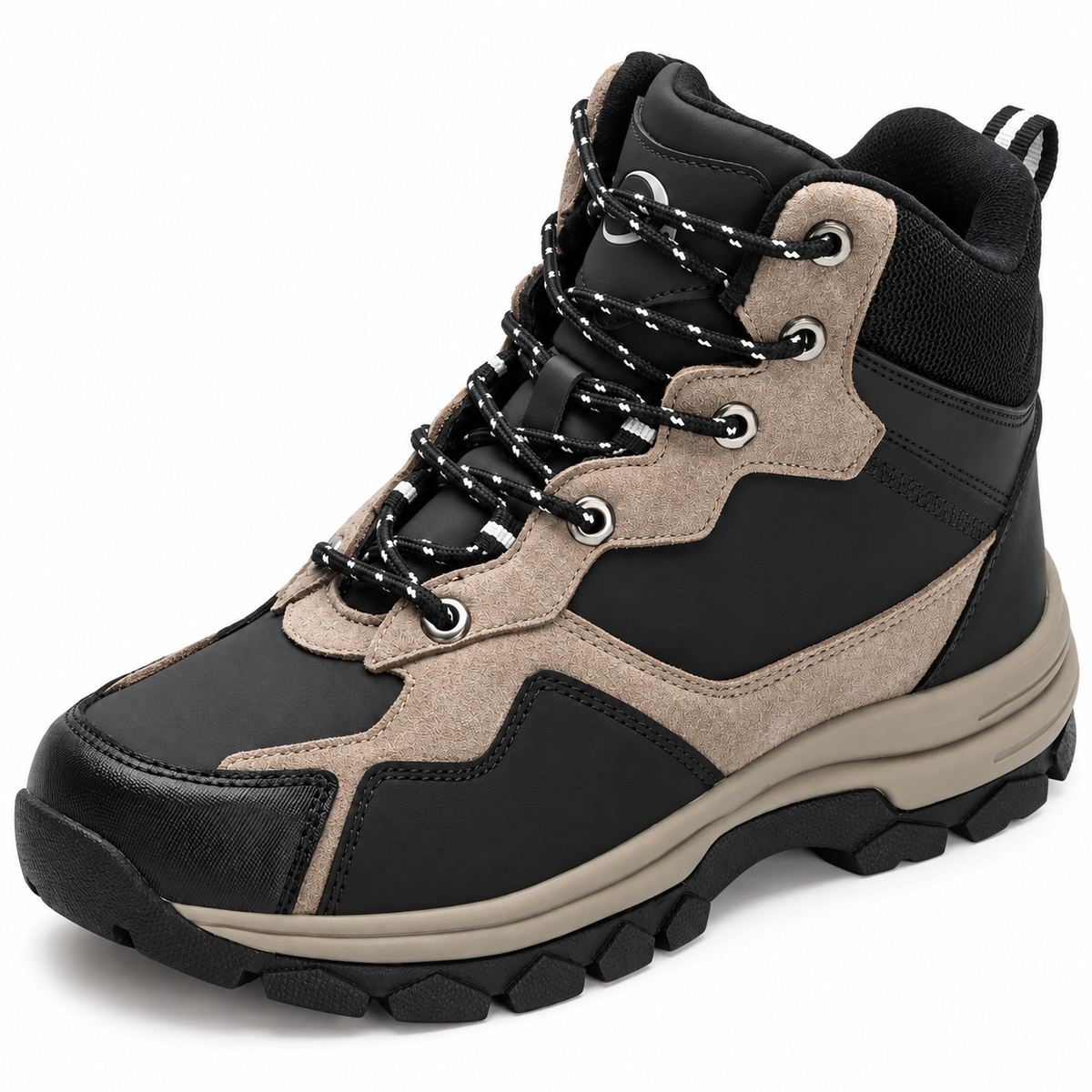 08c chaussure randonnee grande taille beige maintien cheville