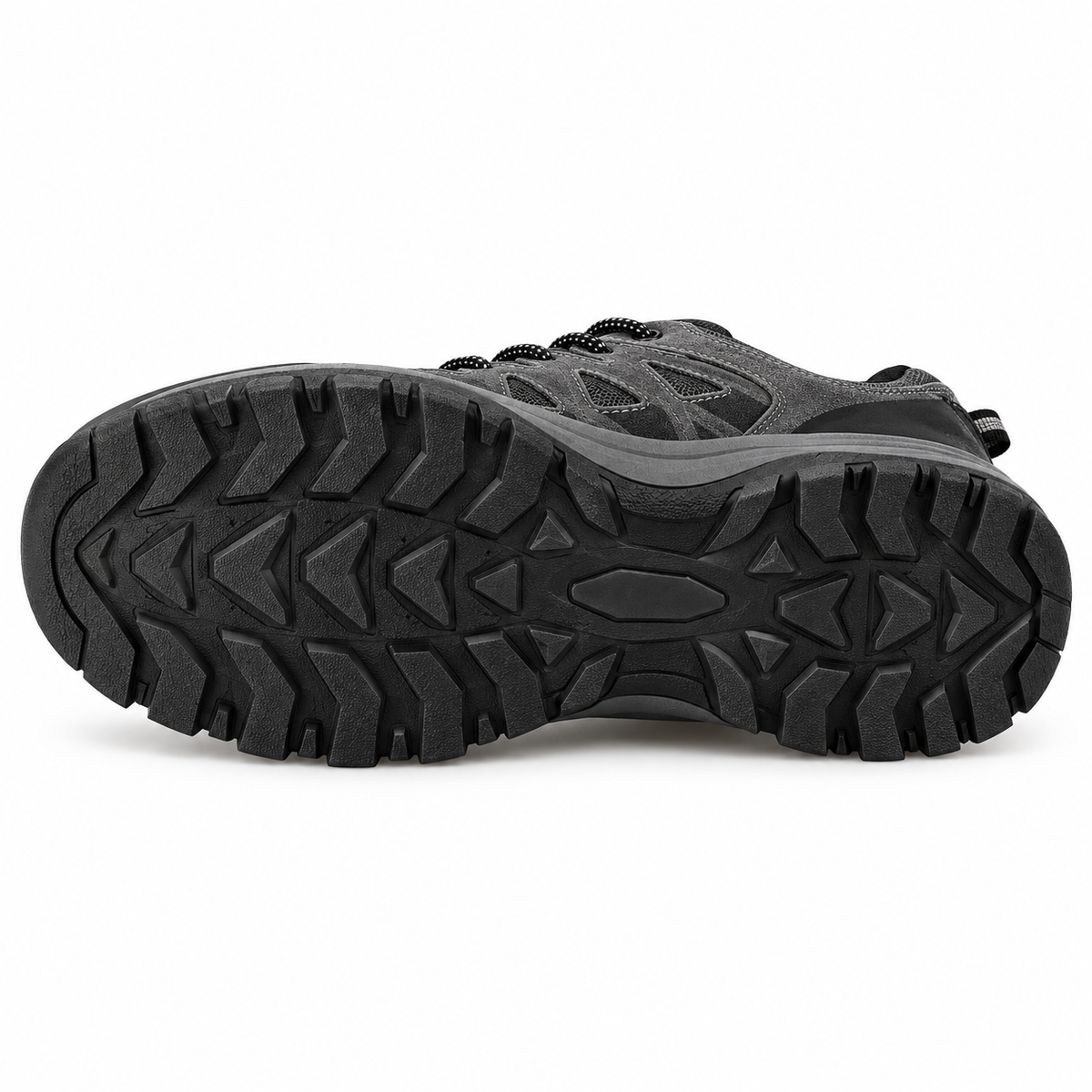 08c chaussure randonnee homme grise semelle entiere couchee