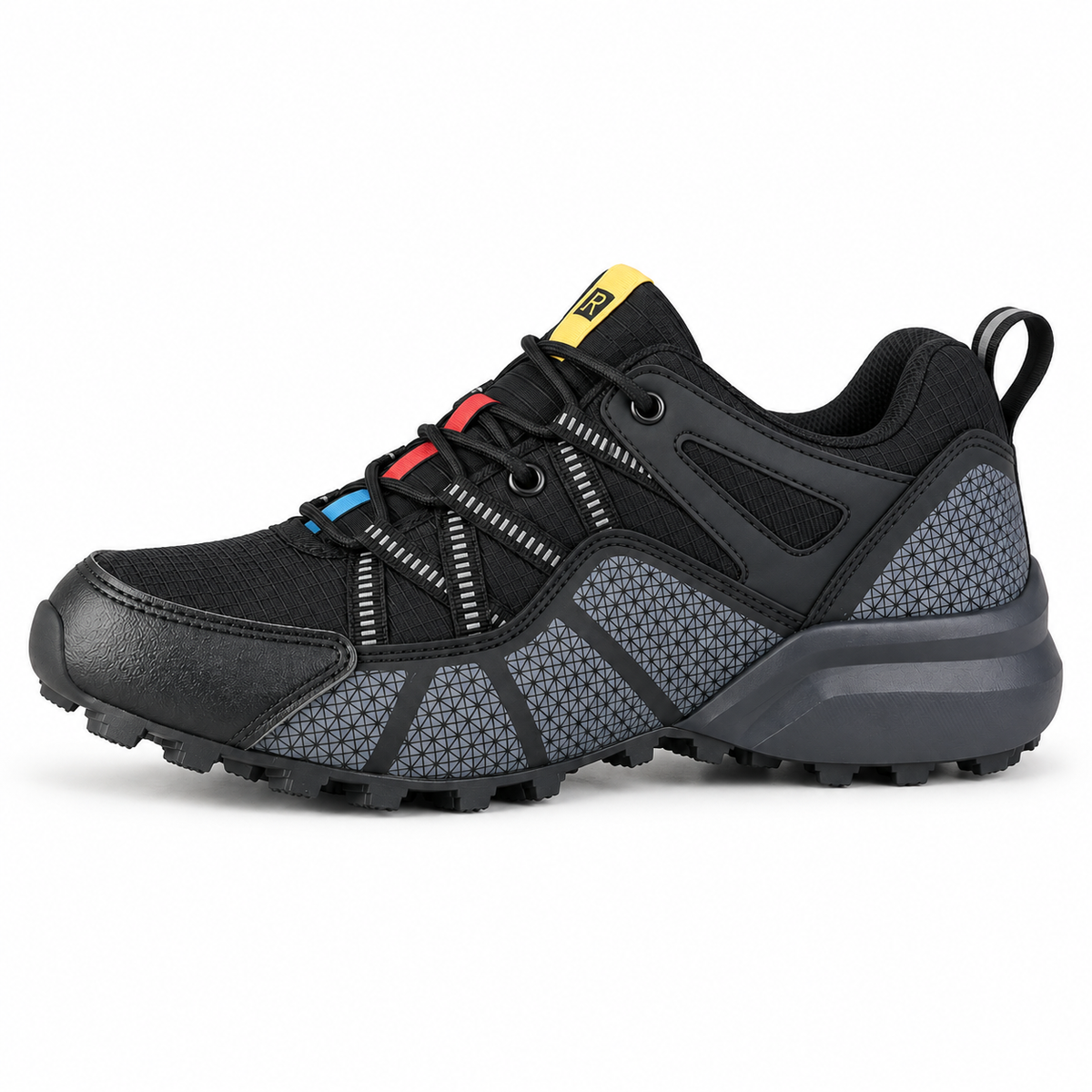 08c chaussure randonnee rapide noire profil
