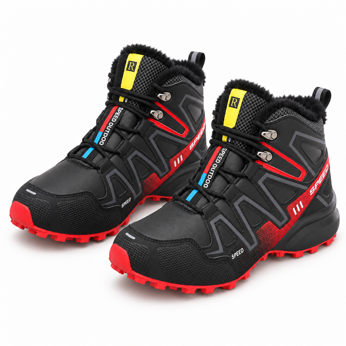08c chaussures randonnee hiver homme paire