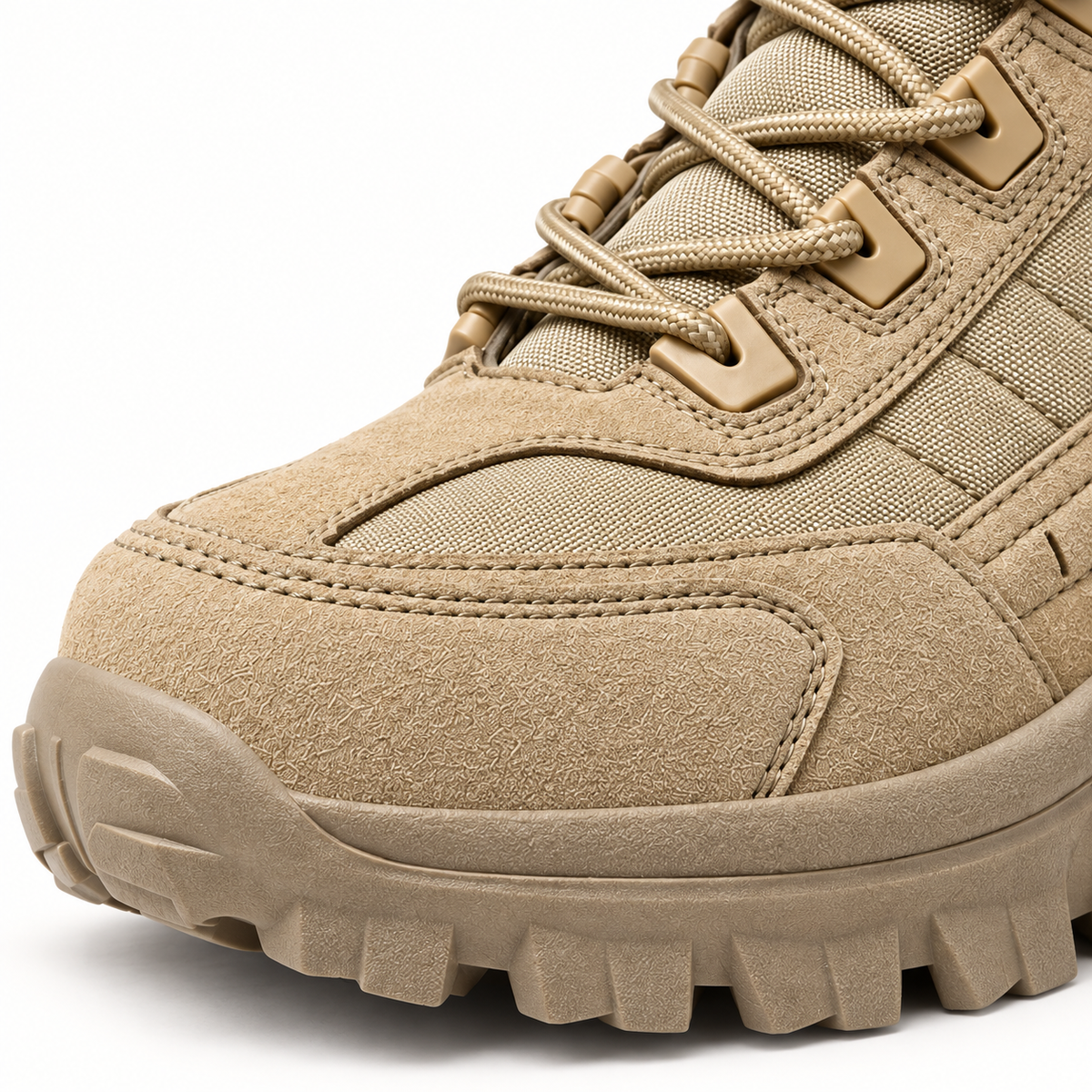 08d chaussure randonnee jungle beige protection avant