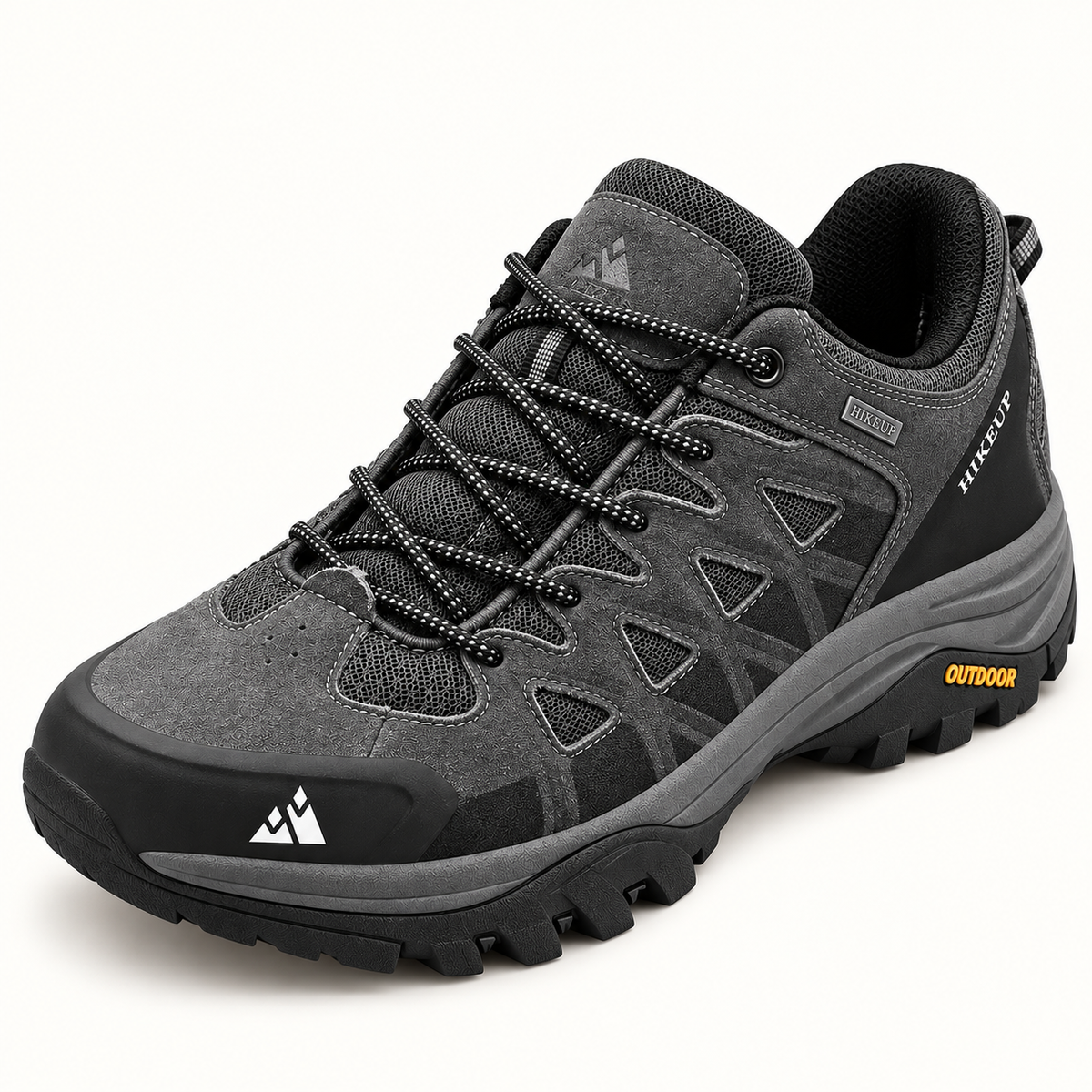 08e chaussure randonnee homme grise lacage amorti