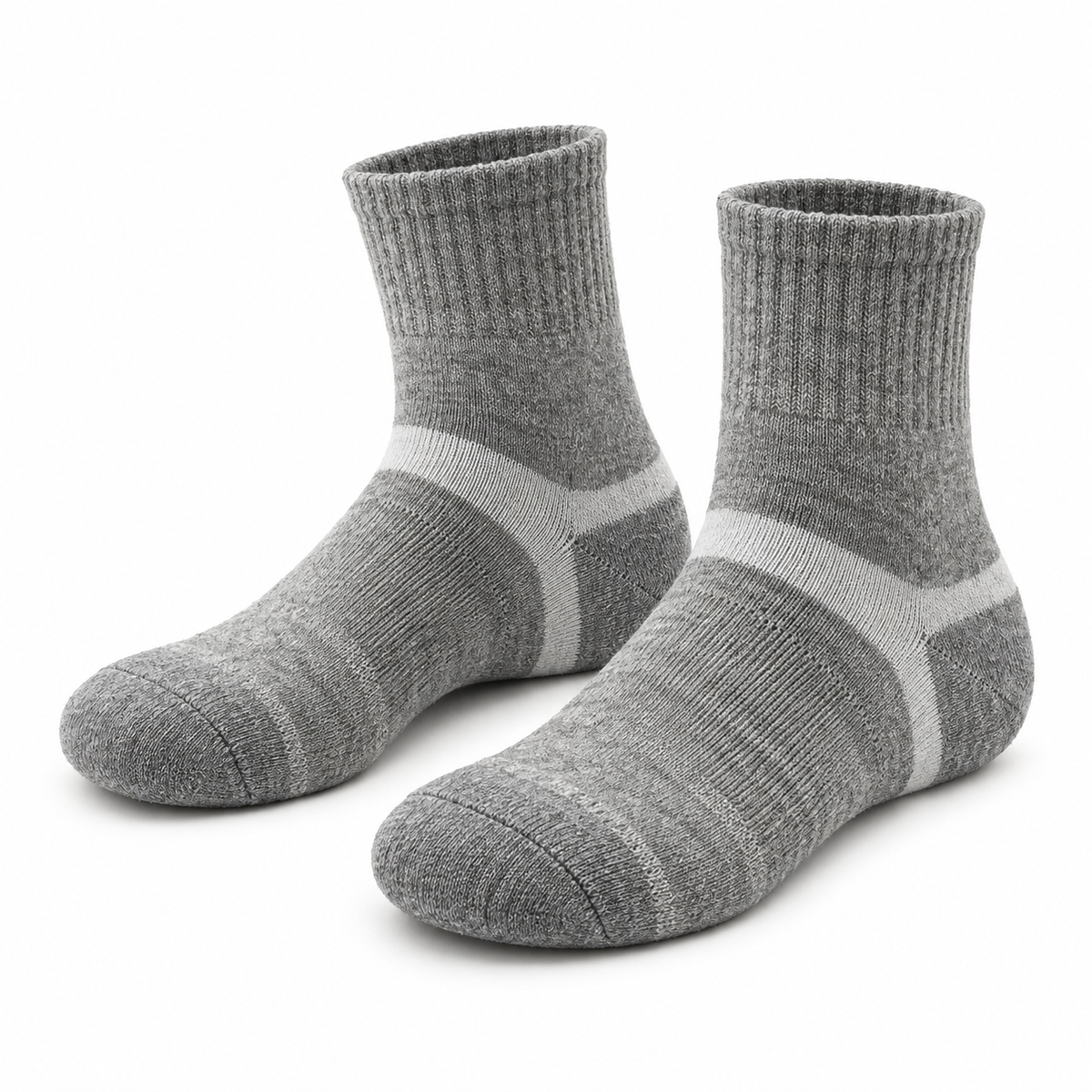 Chaussettes Randonnée Grises – Gris, conversion pointes