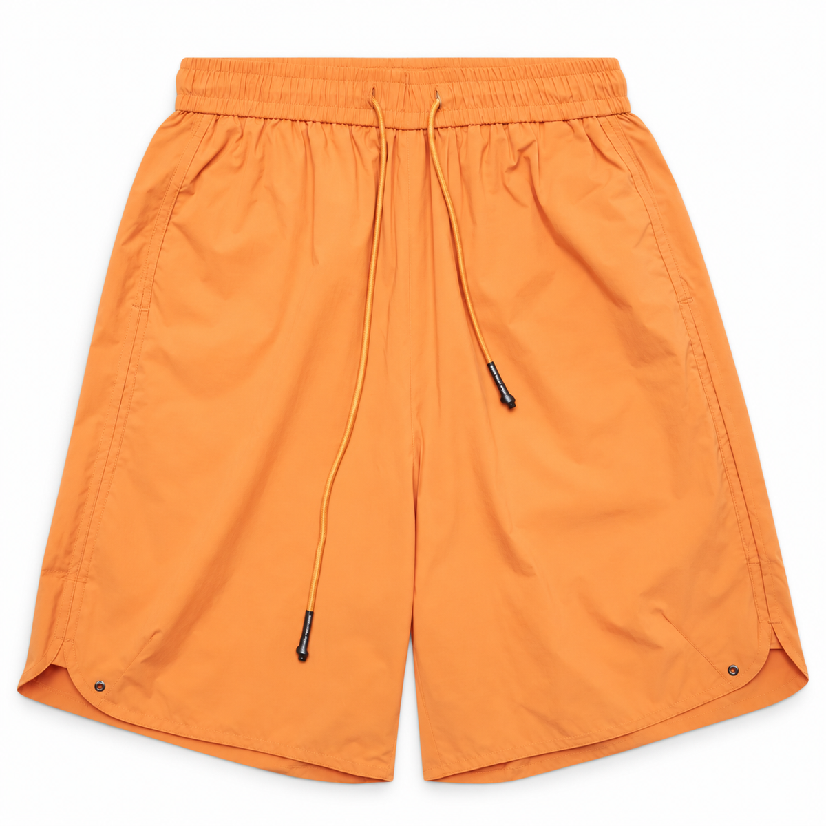 Short de randonnée homme imperméable orange – packshot face