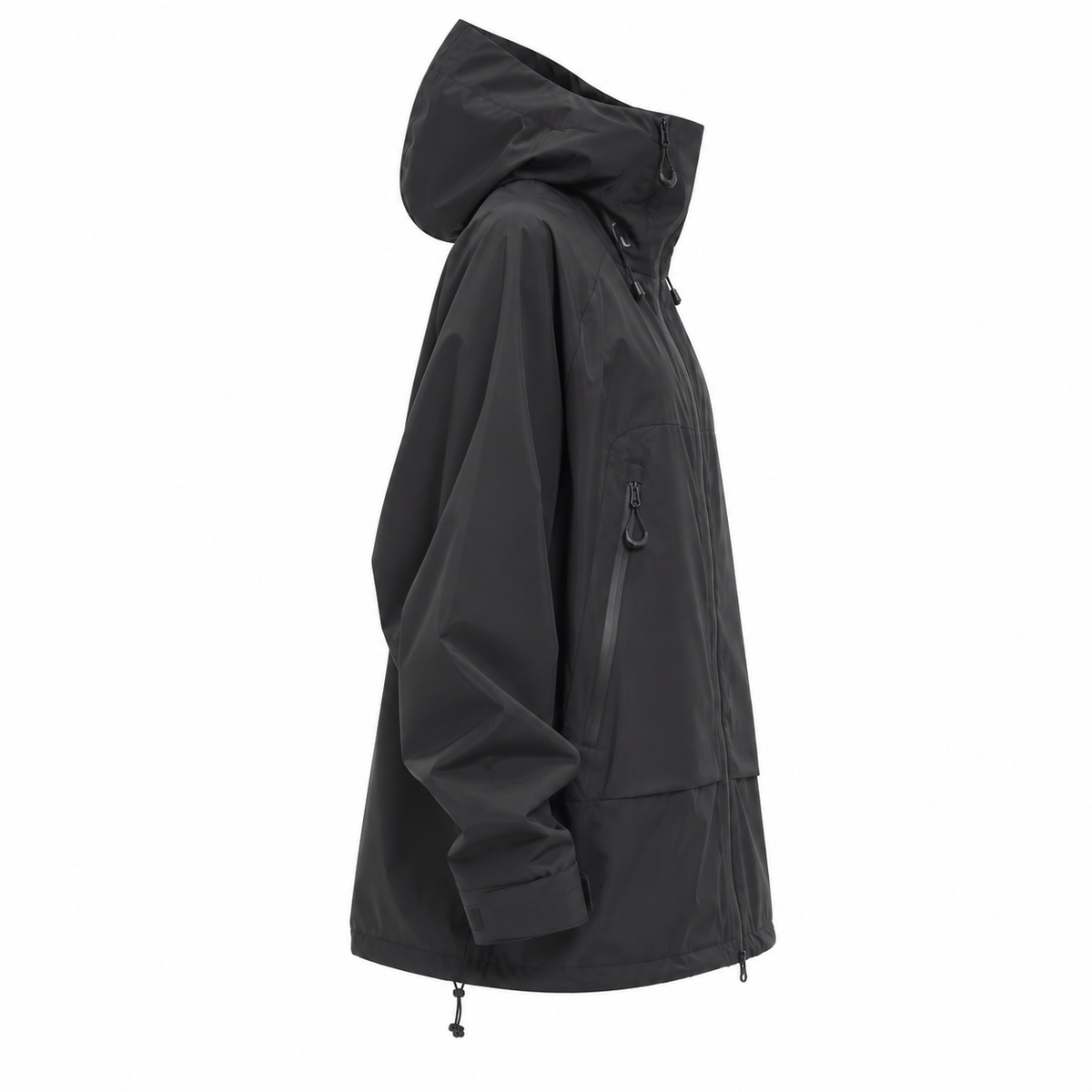 Veste de randonnée déperlante femme vue de profil