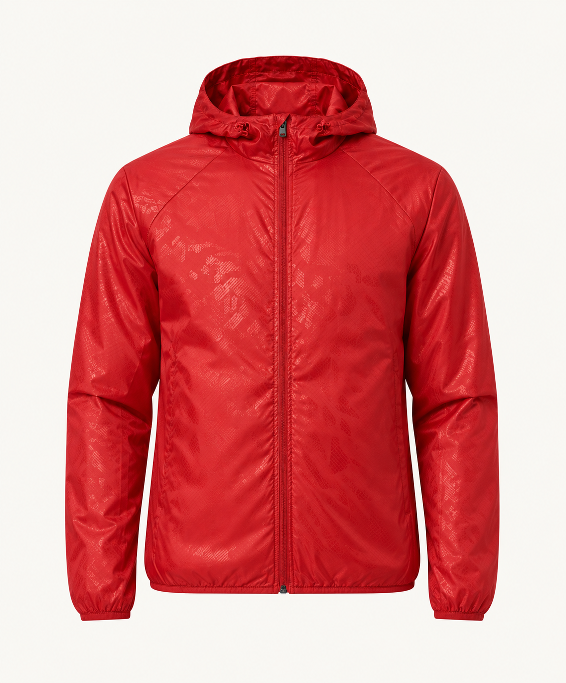 Veste randonnée homme rouge – vue de face