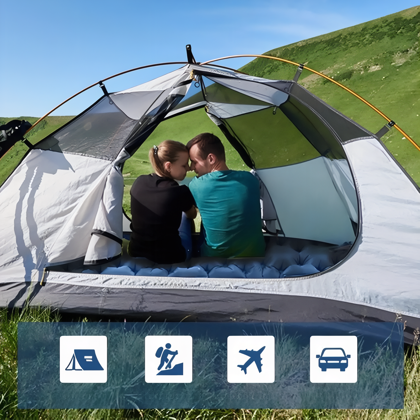 Matelas Gonflable 2 Personnes Haut De Gamme