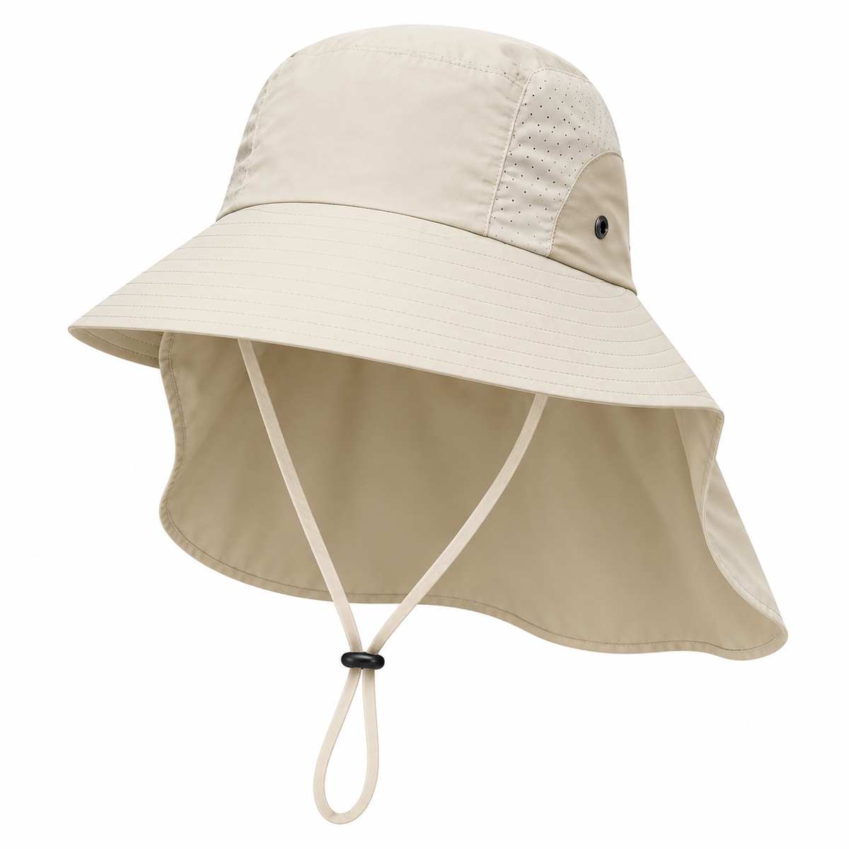 Chapeau de randonnée homme beige – packshot