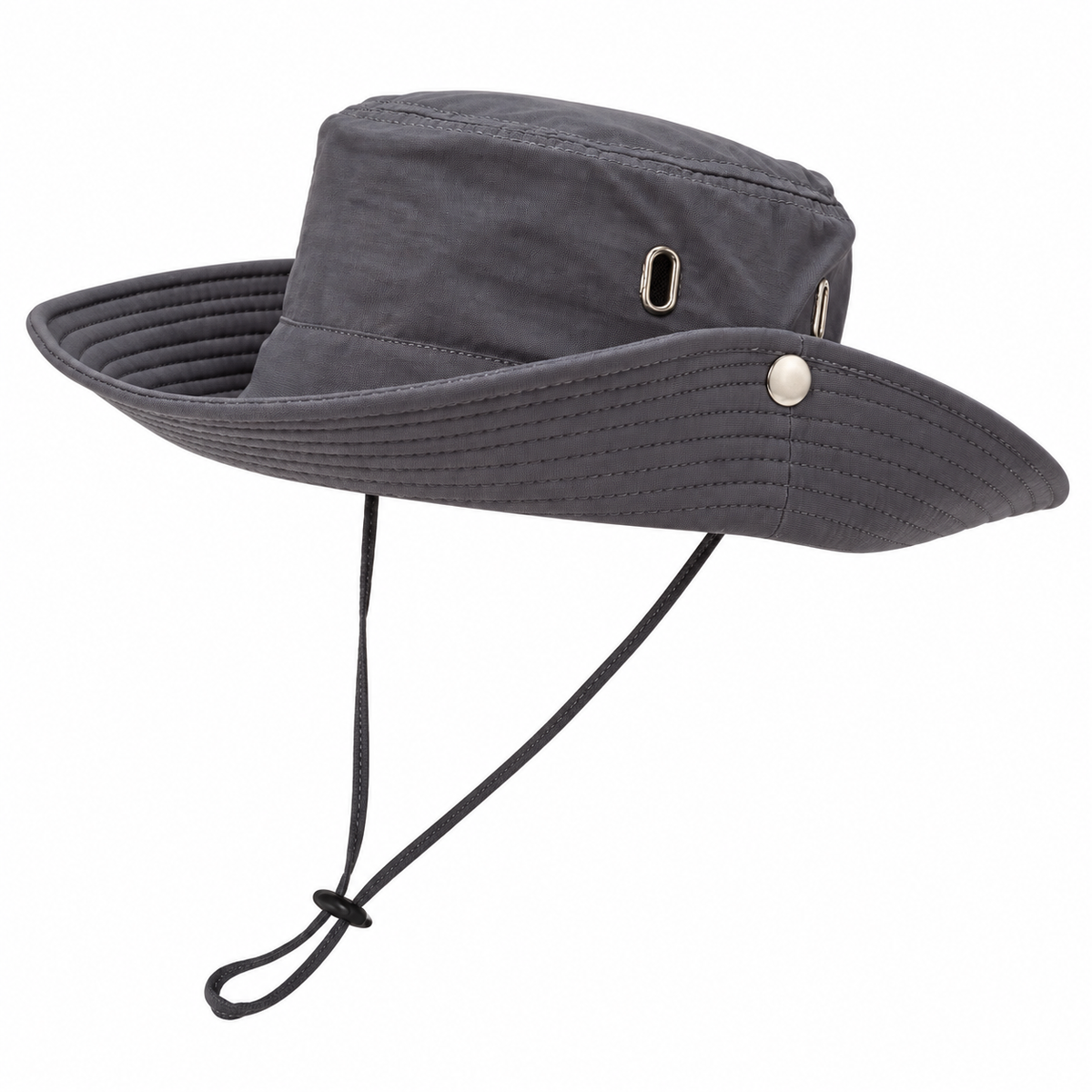 Chapeau australien anti-UV gris – packshot